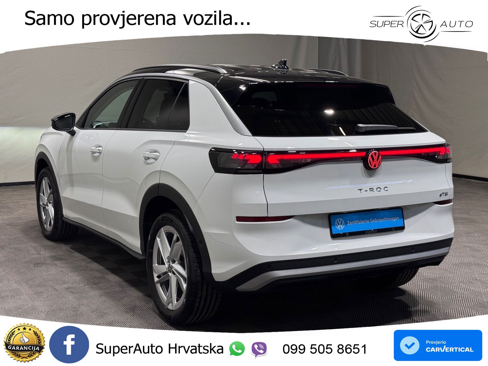 Volkswagen T-Roc 1.5 TSI (150 KS) DSG LED+GR SJED+ACC