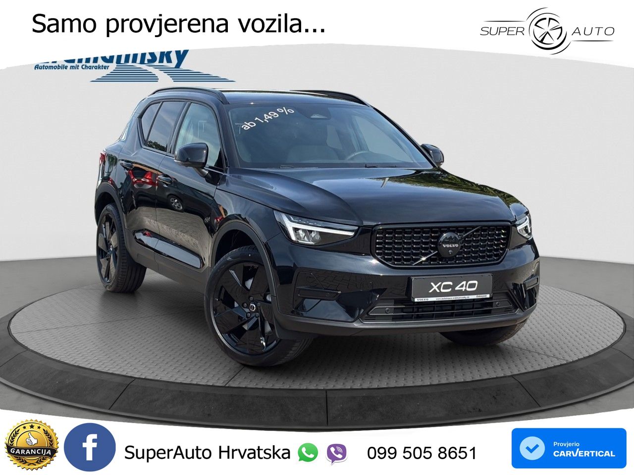 Volvo XC40 2.0 B3 163 KS Automatic LED+GR SJED+ACC