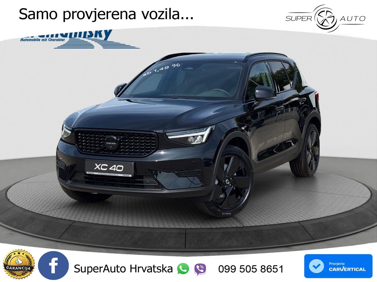 Volvo XC40 2.0 B3 163 KS Automatic LED+GR SJED+ACC