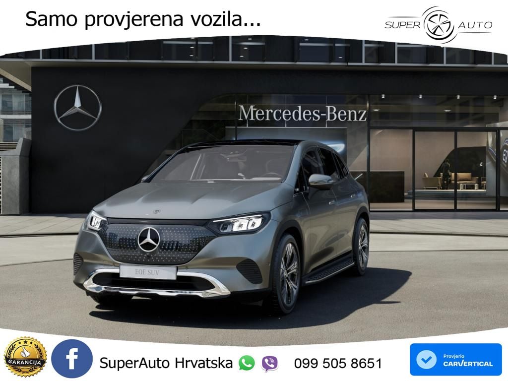 Mercedes EQE SUV 300 100 kWh (265 KS) ACC+GR SJED+360+PANO