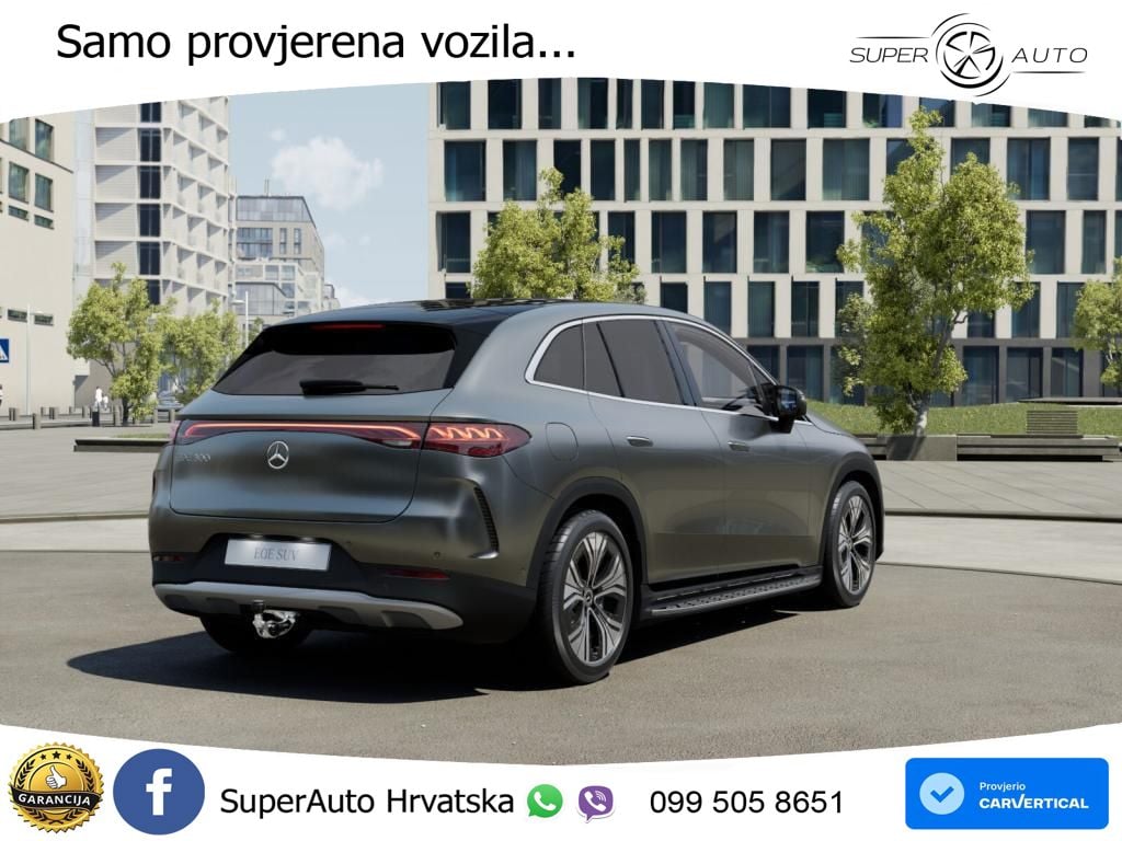 Mercedes EQE SUV 300 100 kWh (265 KS) ACC+GR SJED+360+PANO