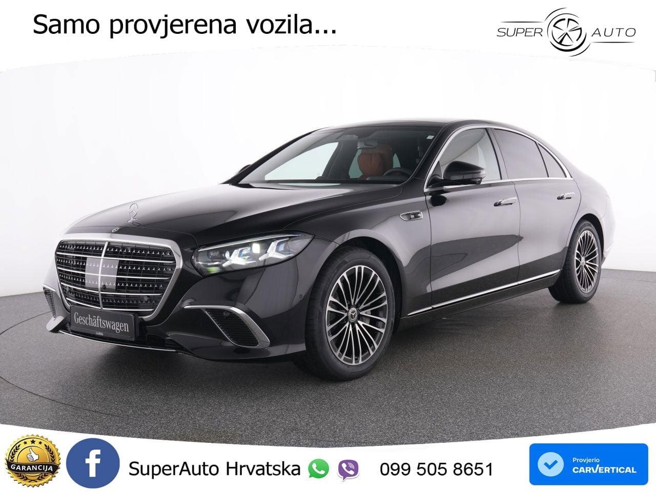Mercedes S 350d (313 KS) EQ Boost 4MATIC 9G-TRONIC ZRAČNI+ACC+GR SJED+KAM+PANO