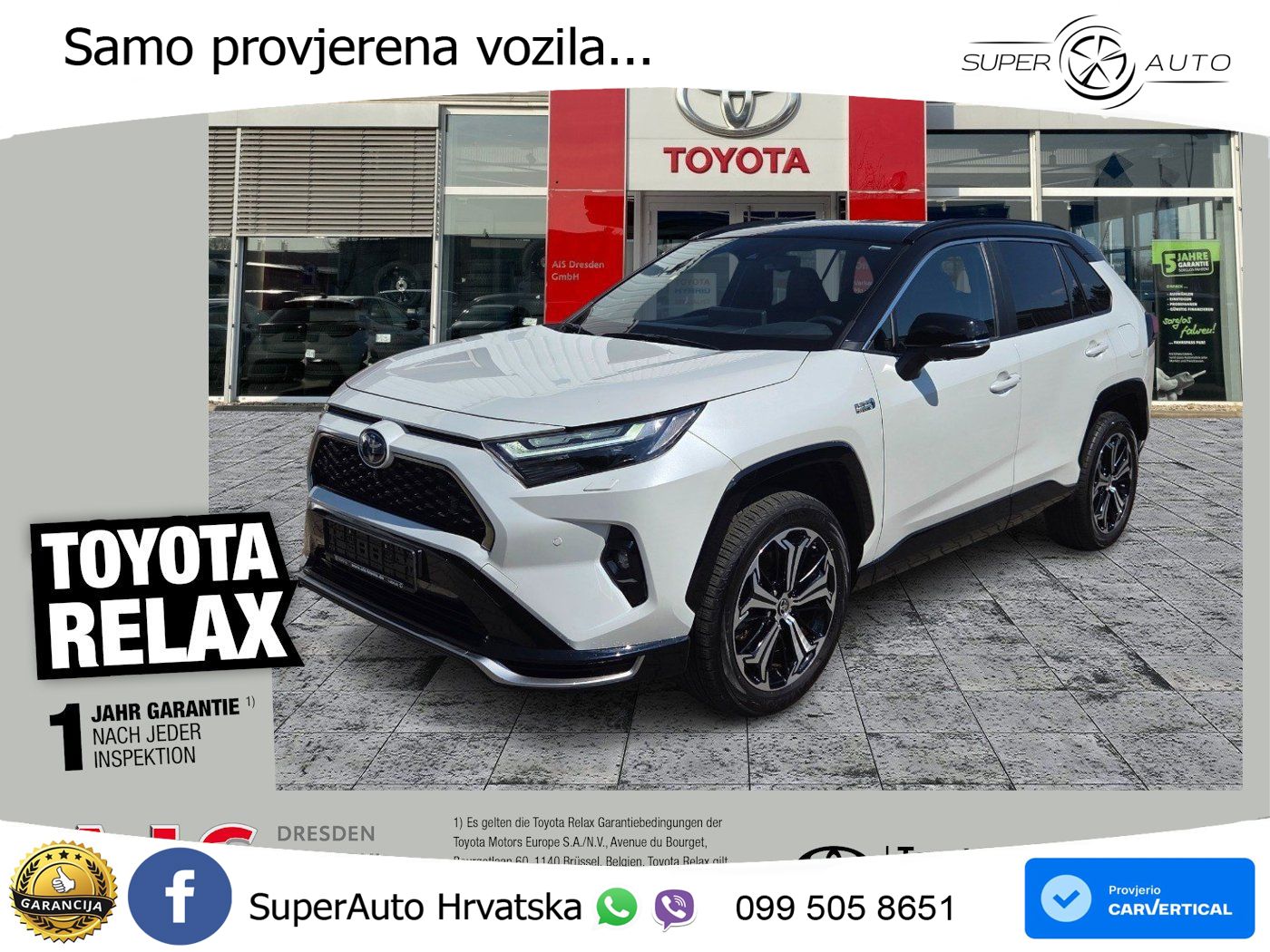 Toyota RAV4 2.5 (306 KS) Hybrid AWD-i eCVT Style LED+GR SJED+ACC