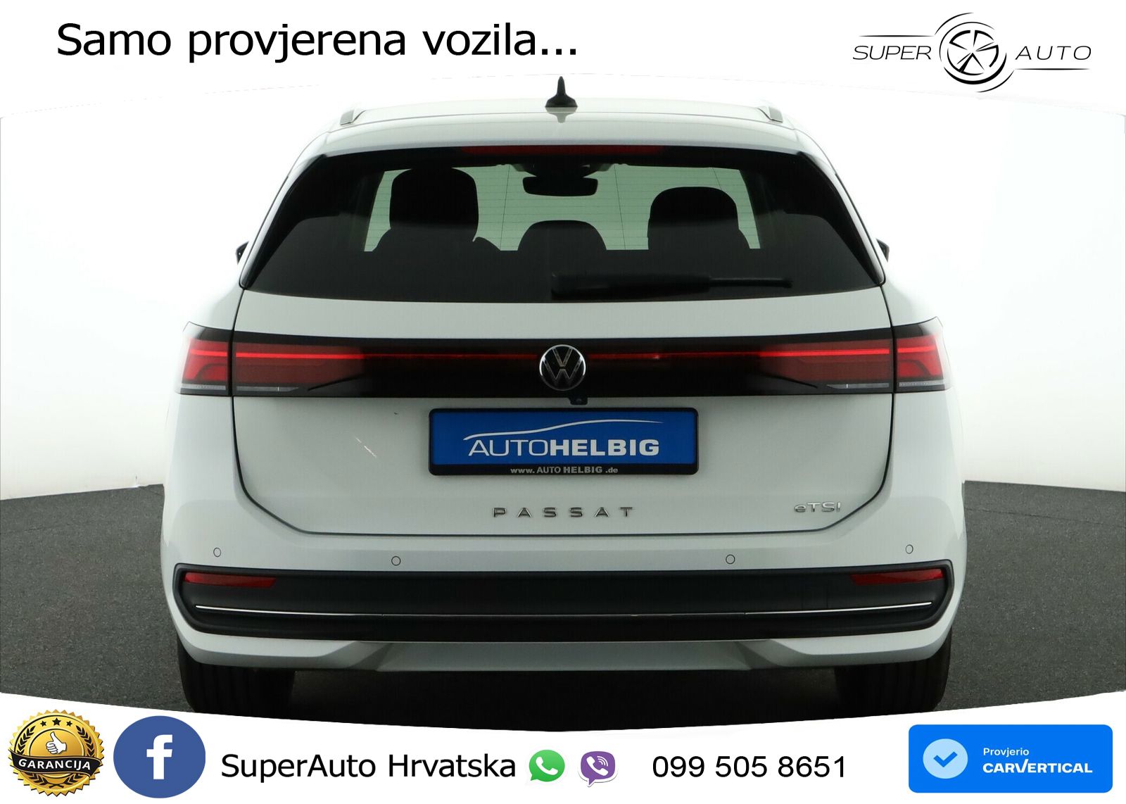 Volkswagen Passat Variant 1.5 eTSI (150 KS) DSG Business LED+GR SJED+ACC
