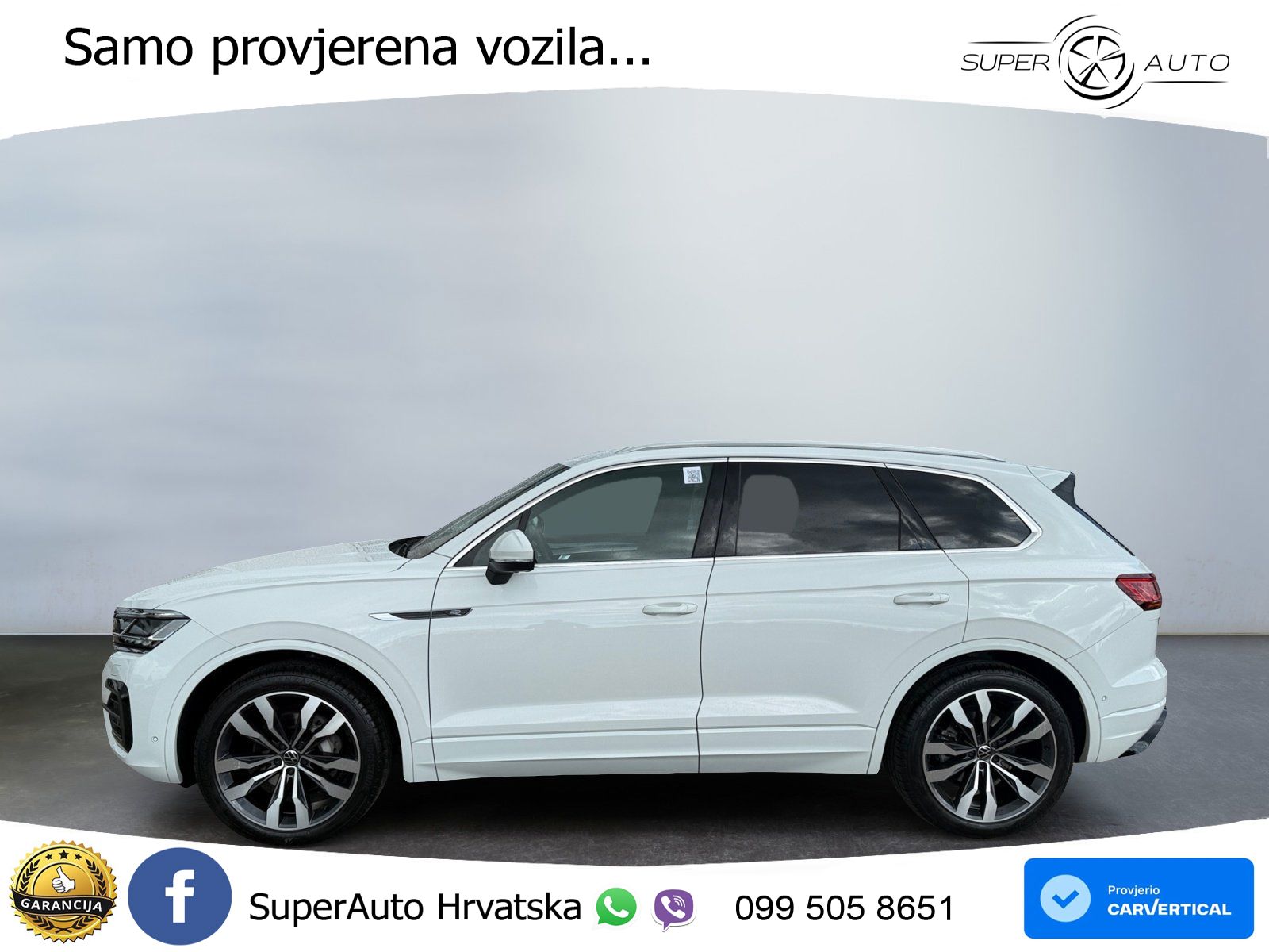 Volkswagen Touareg 3.0 V6 TDI (286 KS) 4MOTION Tiptronic R-Line ZRAČNI+ACC+GR SJED+KAM