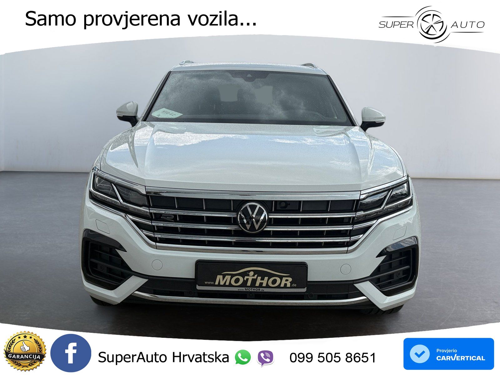 Volkswagen Touareg 3.0 V6 TDI (286 KS) 4MOTION Tiptronic R-Line ZRAČNI+ACC+GR SJED+KAM