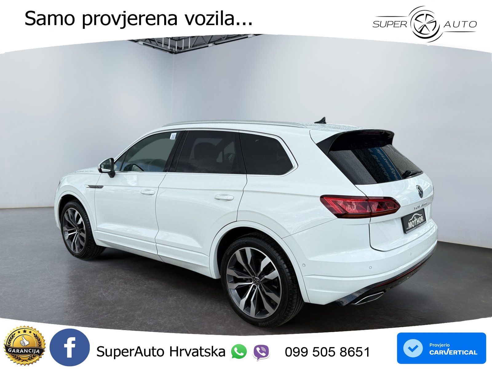 Volkswagen Touareg 3.0 V6 TDI (286 KS) 4MOTION Tiptronic R-Line ZRAČNI+ACC+GR SJED+KAM