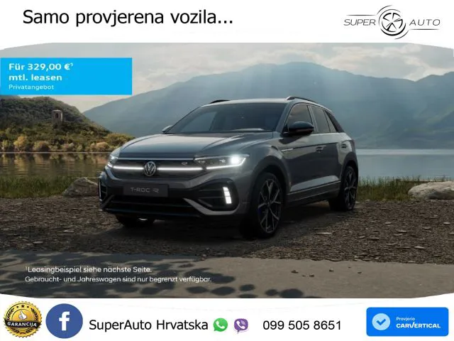 Volkswagen T-Roc I R 2.0 TSI (300 KS) OPF 4M DSG MATRIX+GR SJED+KAM