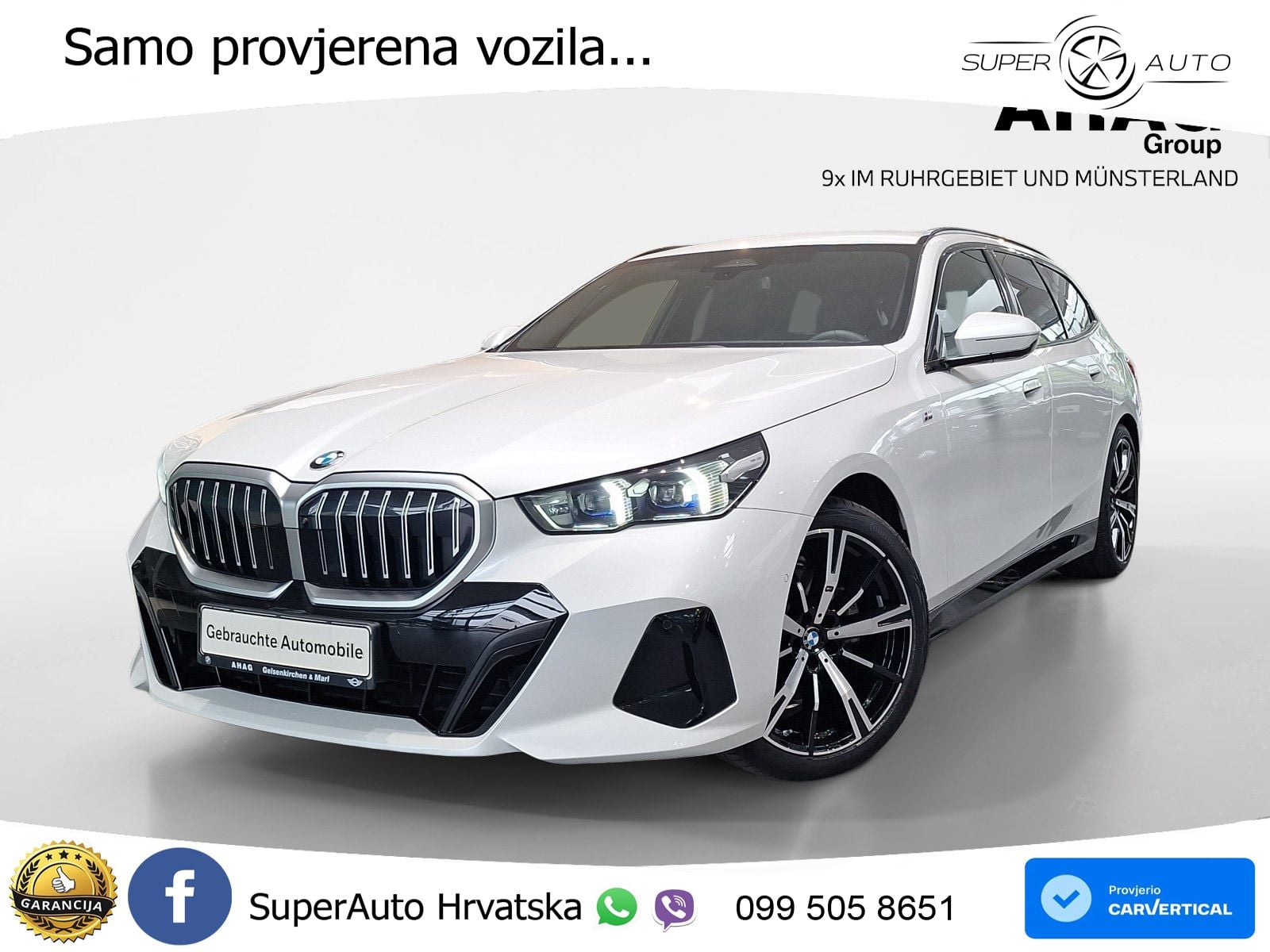 BMW 520i Touring (208 KS) Steptronic LED+GR SJED+ACC