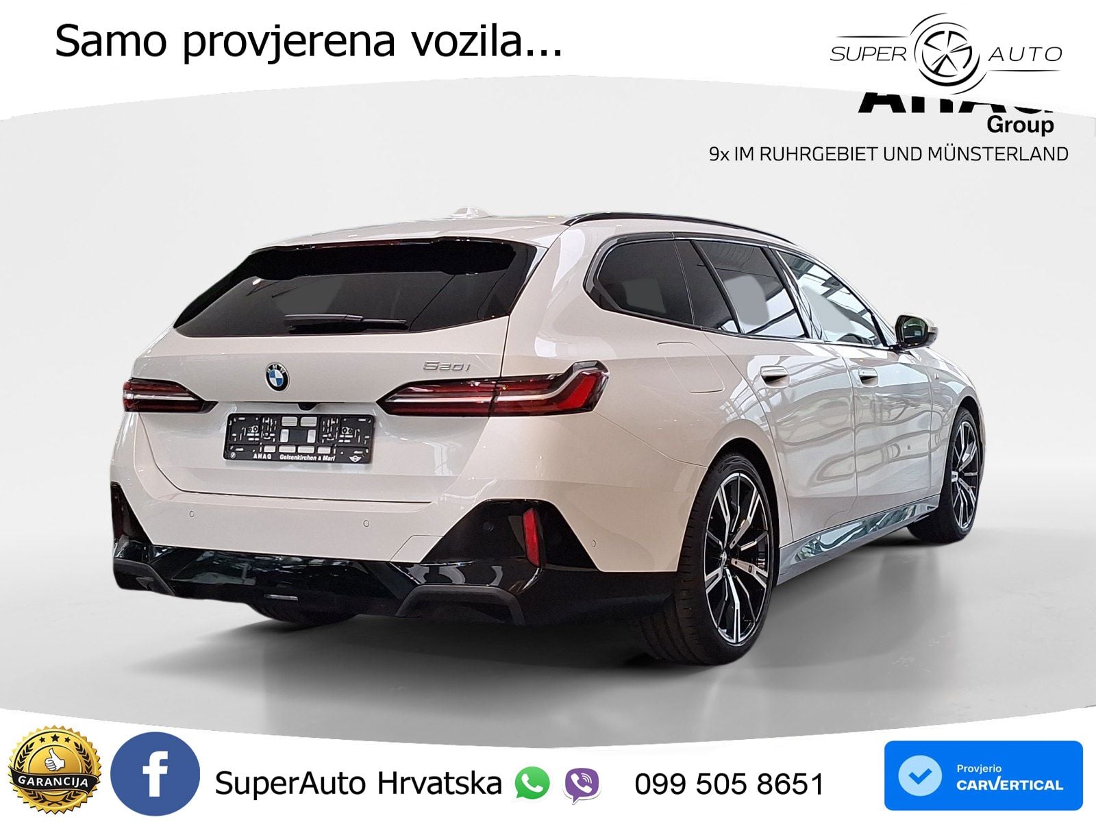 BMW 520i Touring (208 KS) Steptronic LED+GR SJED+ACC