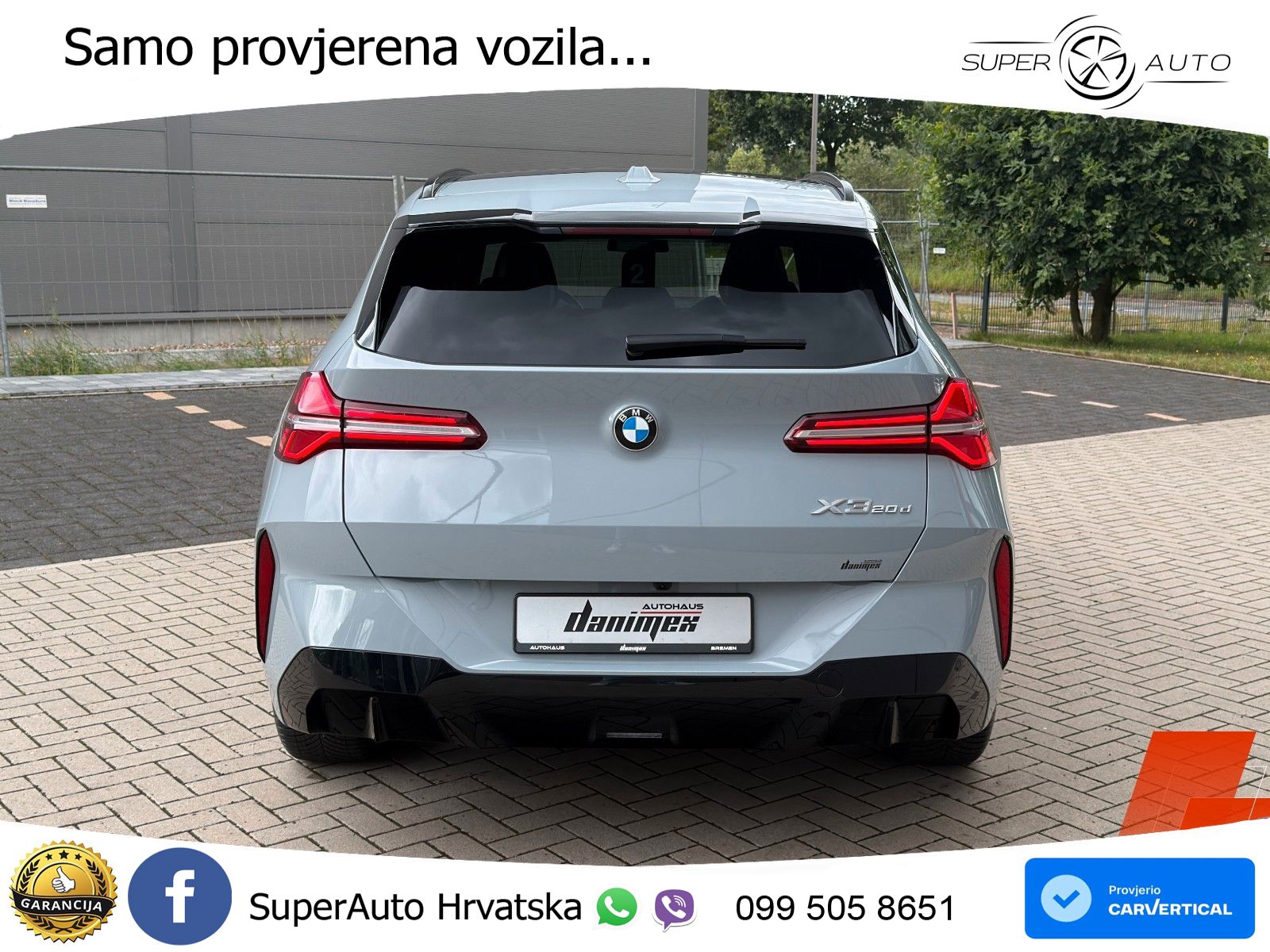 BMW X3 20d xDrive Steptronic M Sport LED+GR SJED+ACC