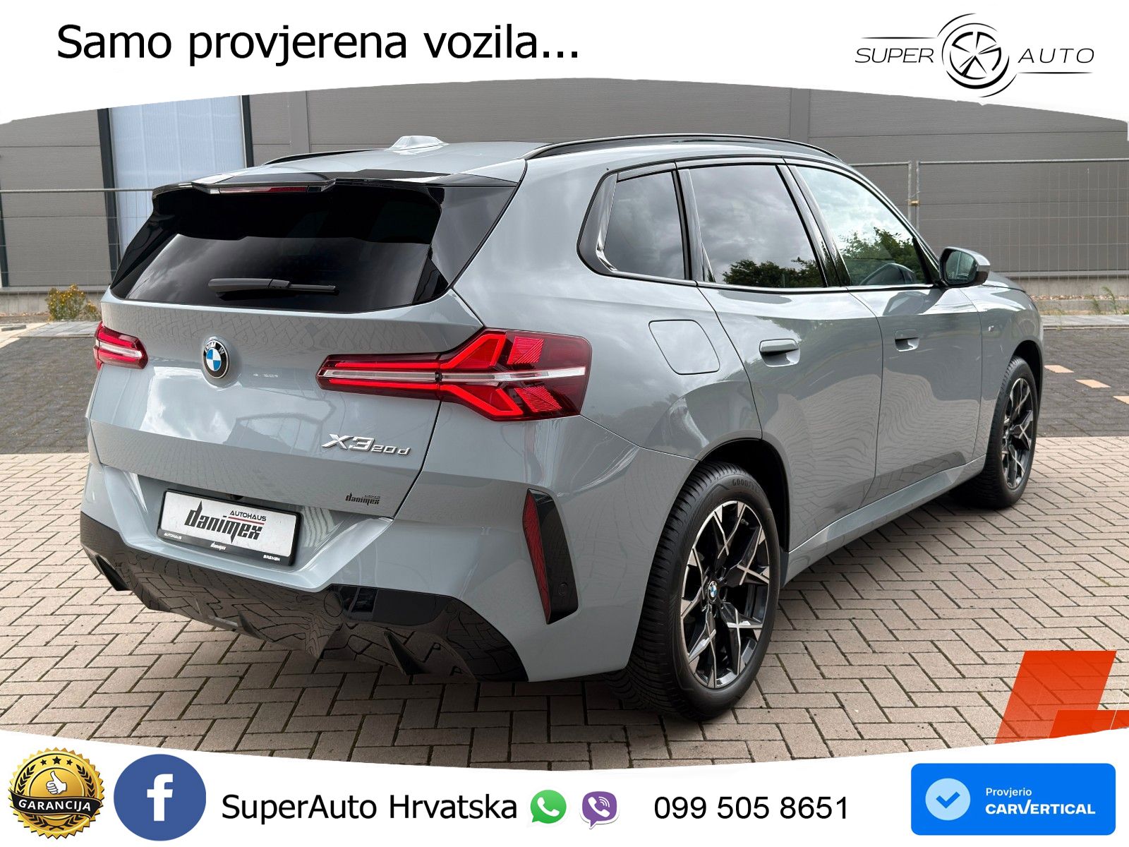 BMW X3 20d xDrive Steptronic M Sport LED+GR SJED+ACC