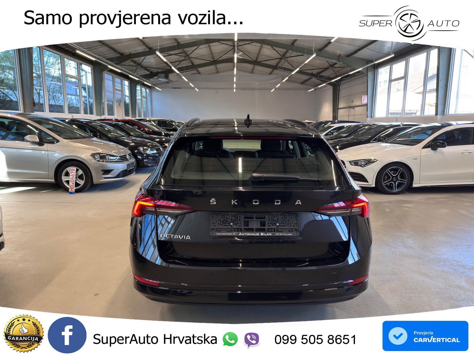 Škoda Octavia Combi 2.0 TDI (150 KS) DSG LED+GR SJED+ACC