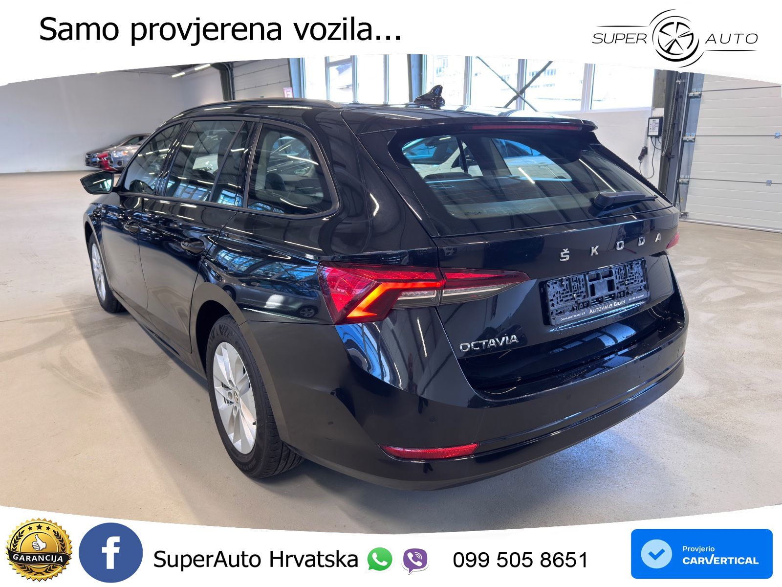 Škoda Octavia Combi 2.0 TDI (150 KS) DSG LED+GR SJED+ACC