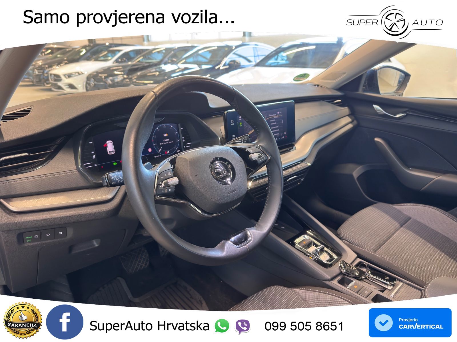 Škoda Octavia Combi 2.0 TDI (150 KS) DSG LED+GR SJED+ACC