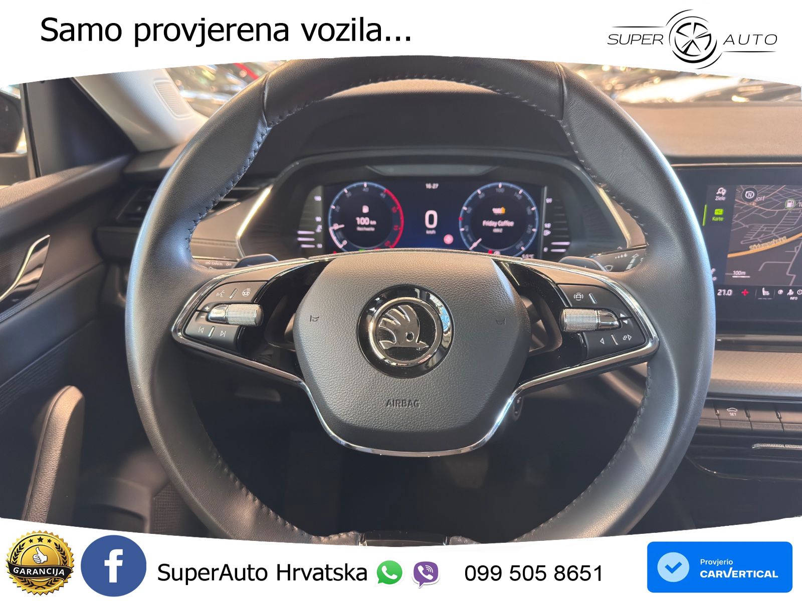 Škoda Octavia Combi 2.0 TDI (150 KS) DSG LED+GR SJED+ACC
