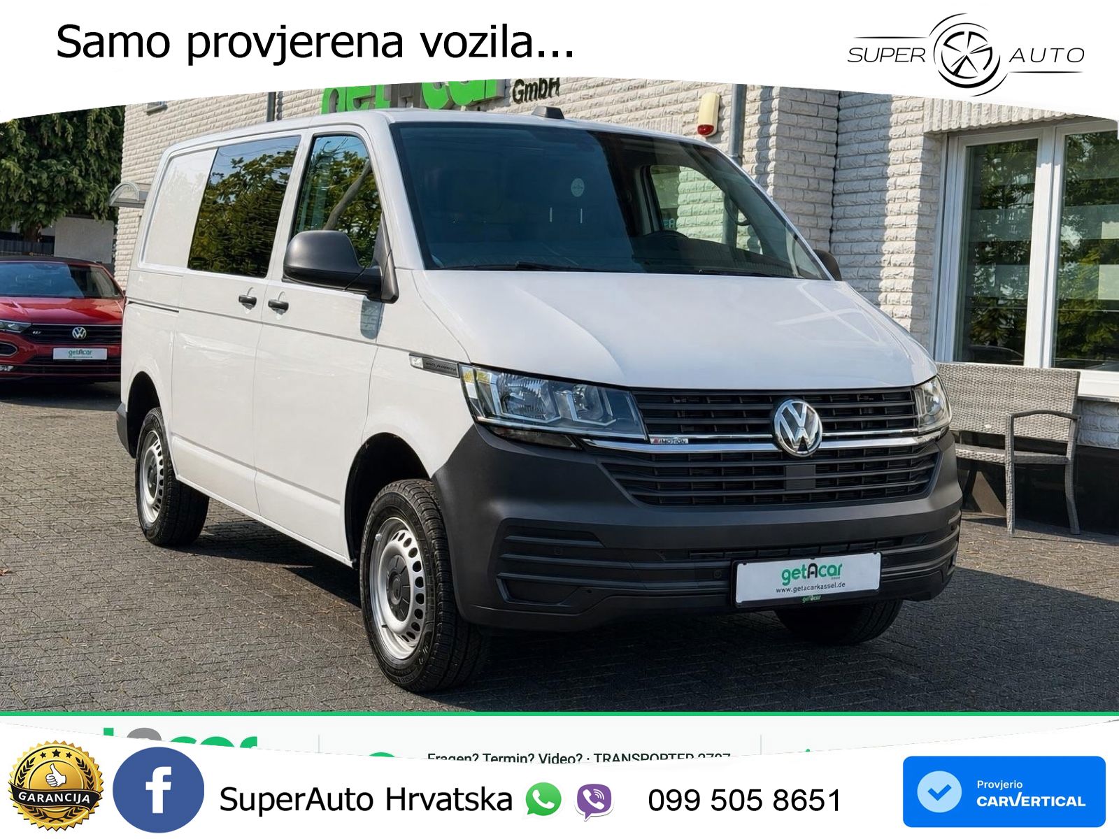 Volkswagen T6.1 Transporter 4MOTION* SORTIMO GLOBELYST 4 150 KS