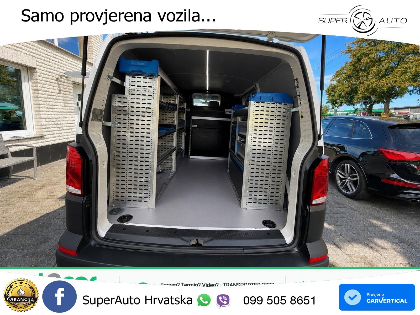 Volkswagen T6.1 Transporter 4MOTION* SORTIMO GLOBELYST 4 150 KS