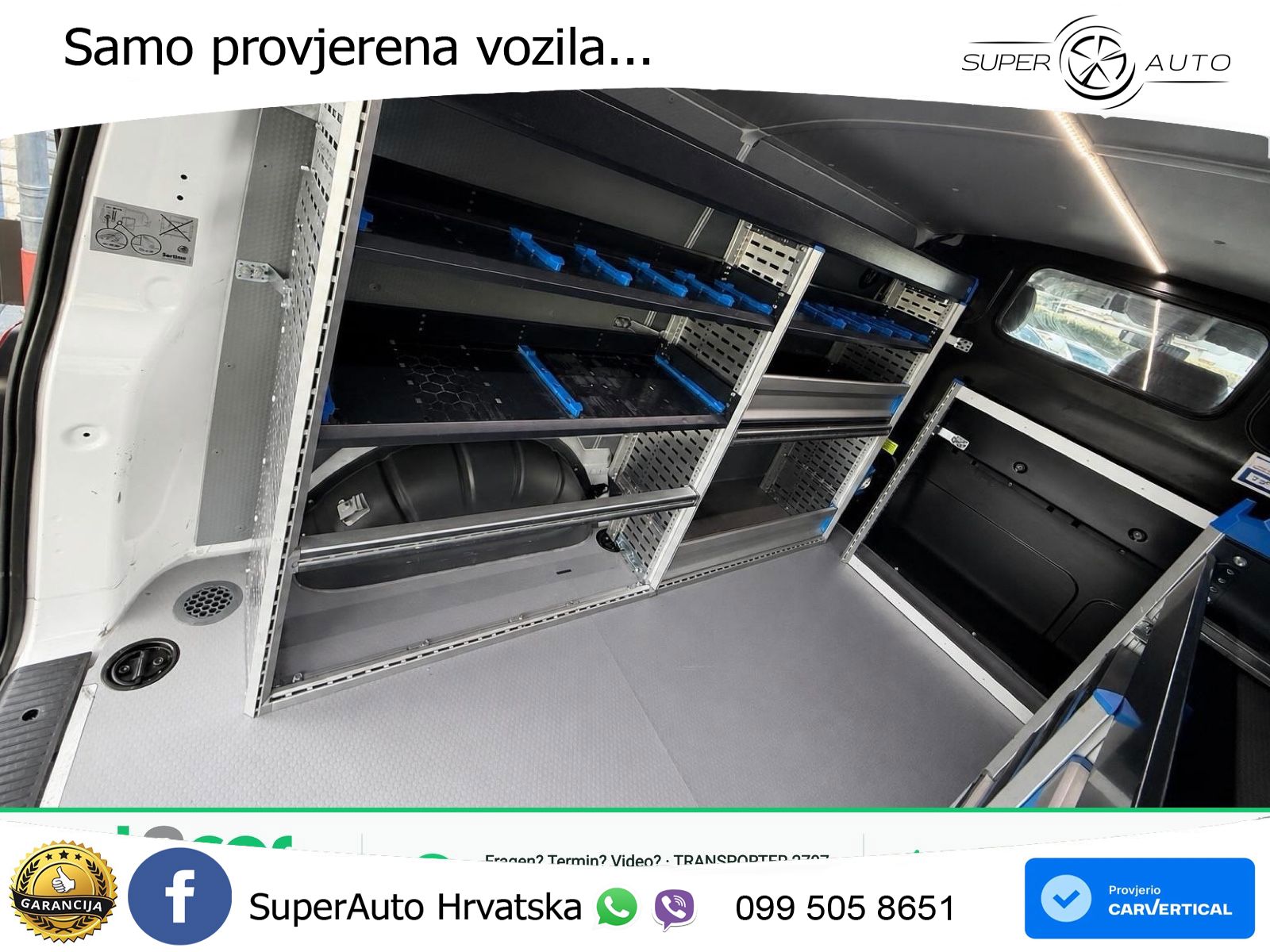 Volkswagen T6.1 Transporter 4MOTION* SORTIMO GLOBELYST 4 150 KS