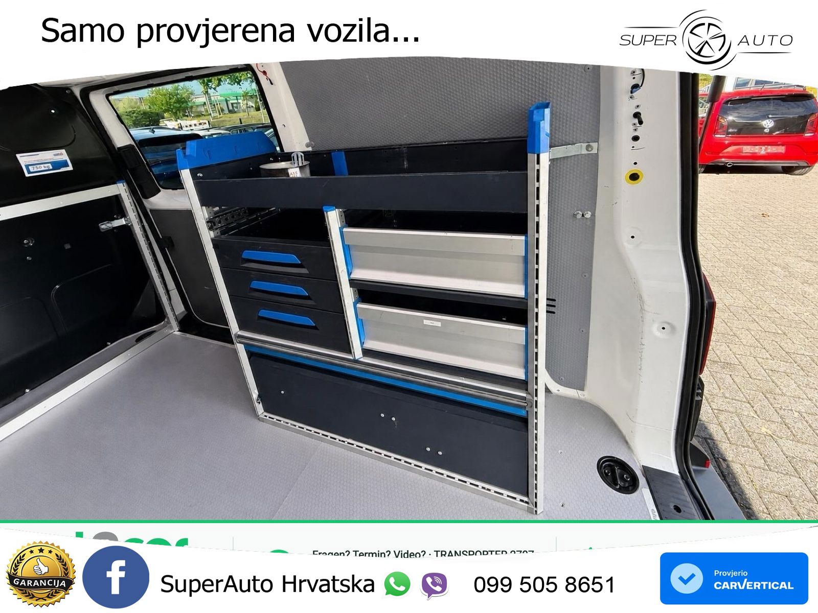 Volkswagen T6.1 Transporter 4MOTION* SORTIMO GLOBELYST 4 150 KS