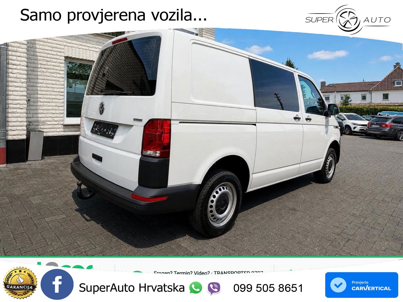 Volkswagen T6.1 Transporter 4MOTION* SORTIMO GLOBELYST 4 150 KS