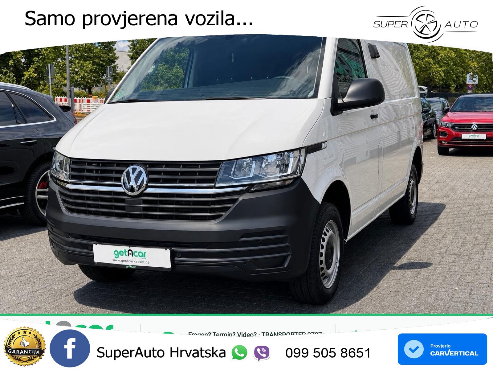 Volkswagen T6.1 Transporter 4MOTION* SORTIMO GLOBELYST 4 150 KS