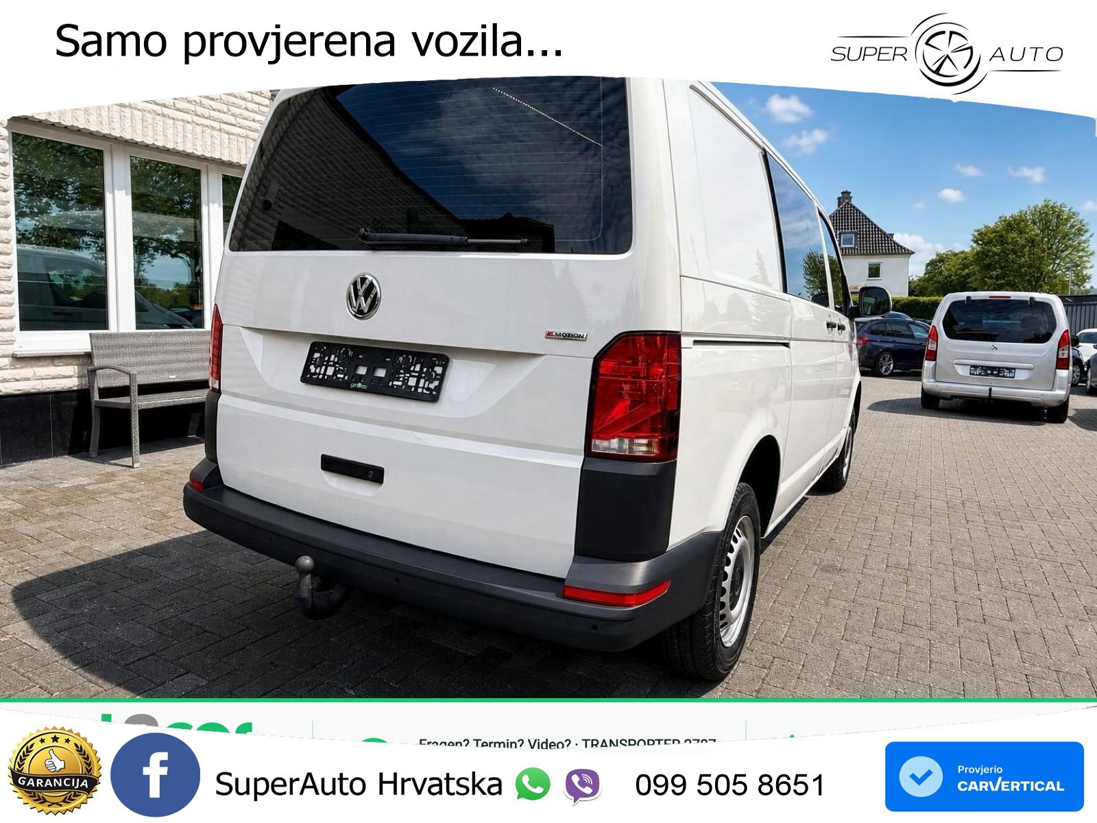 Volkswagen T6.1 Transporter 4MOTION* SORTIMO GLOBELYST 4 150 KS