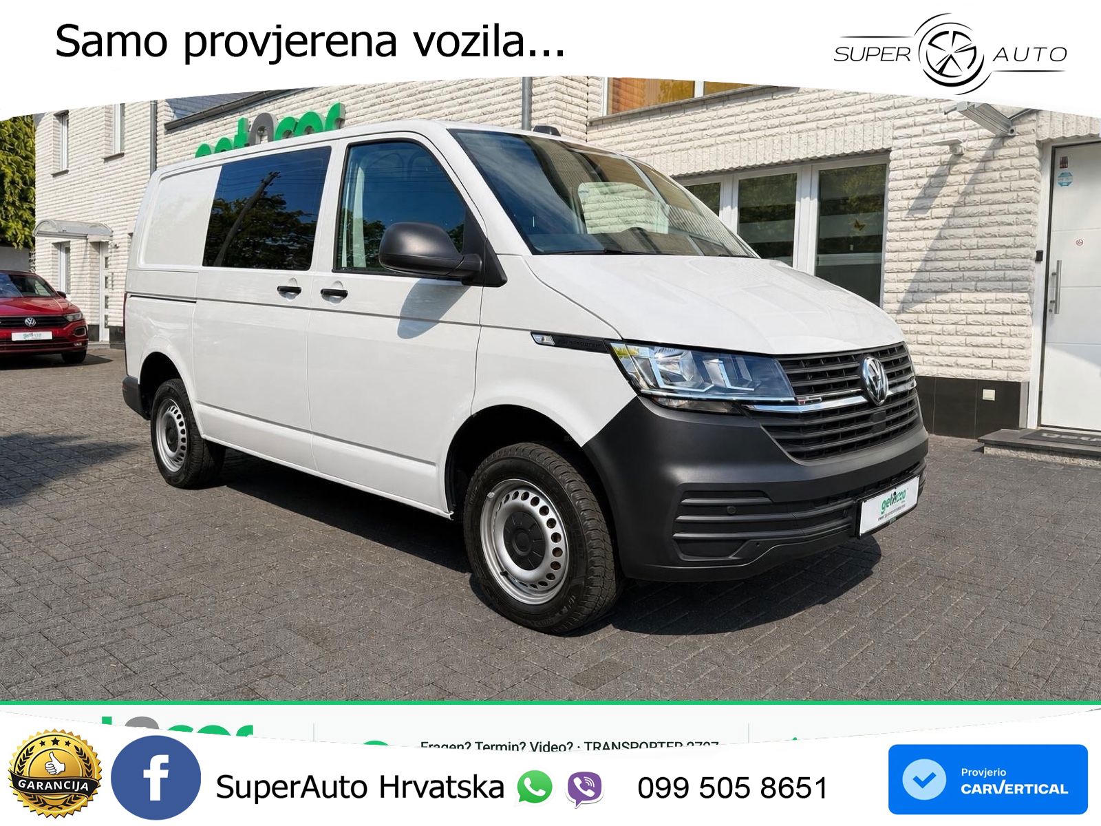 Volkswagen T6.1 Transporter 4MOTION* SORTIMO GLOBELYST 4 150 KS