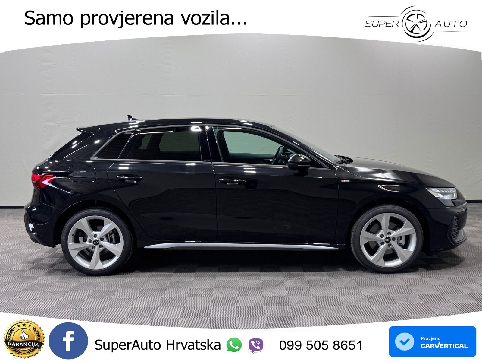 Audi A3 Sportback 40 TFSI (204 KS) quattro S tronic S line