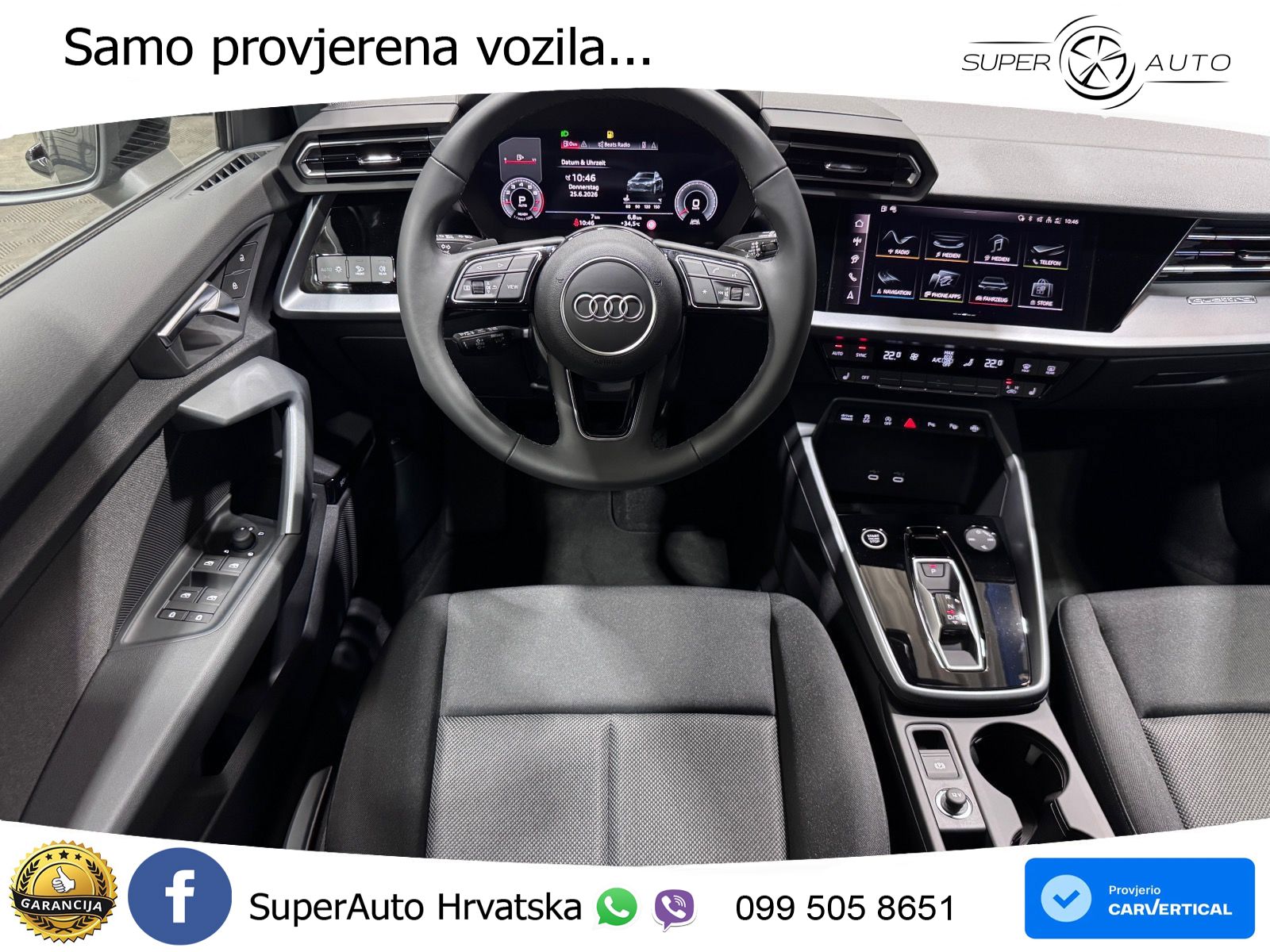 Audi A3 Sportback 40 TFSI (204 KS) quattro S tronic S line