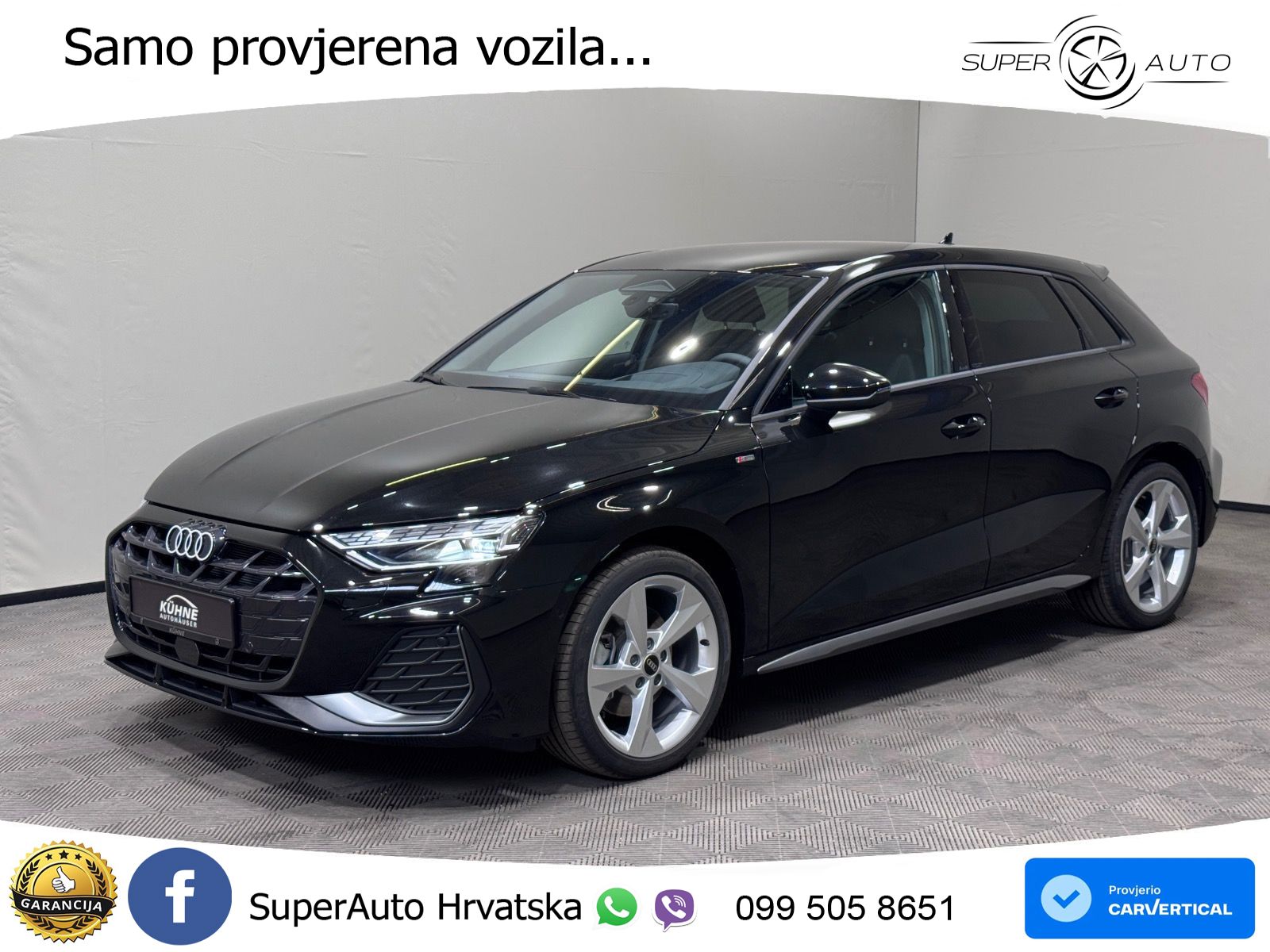 Audi A3 Sportback 40 TFSI (204 KS) quattro S tronic S line