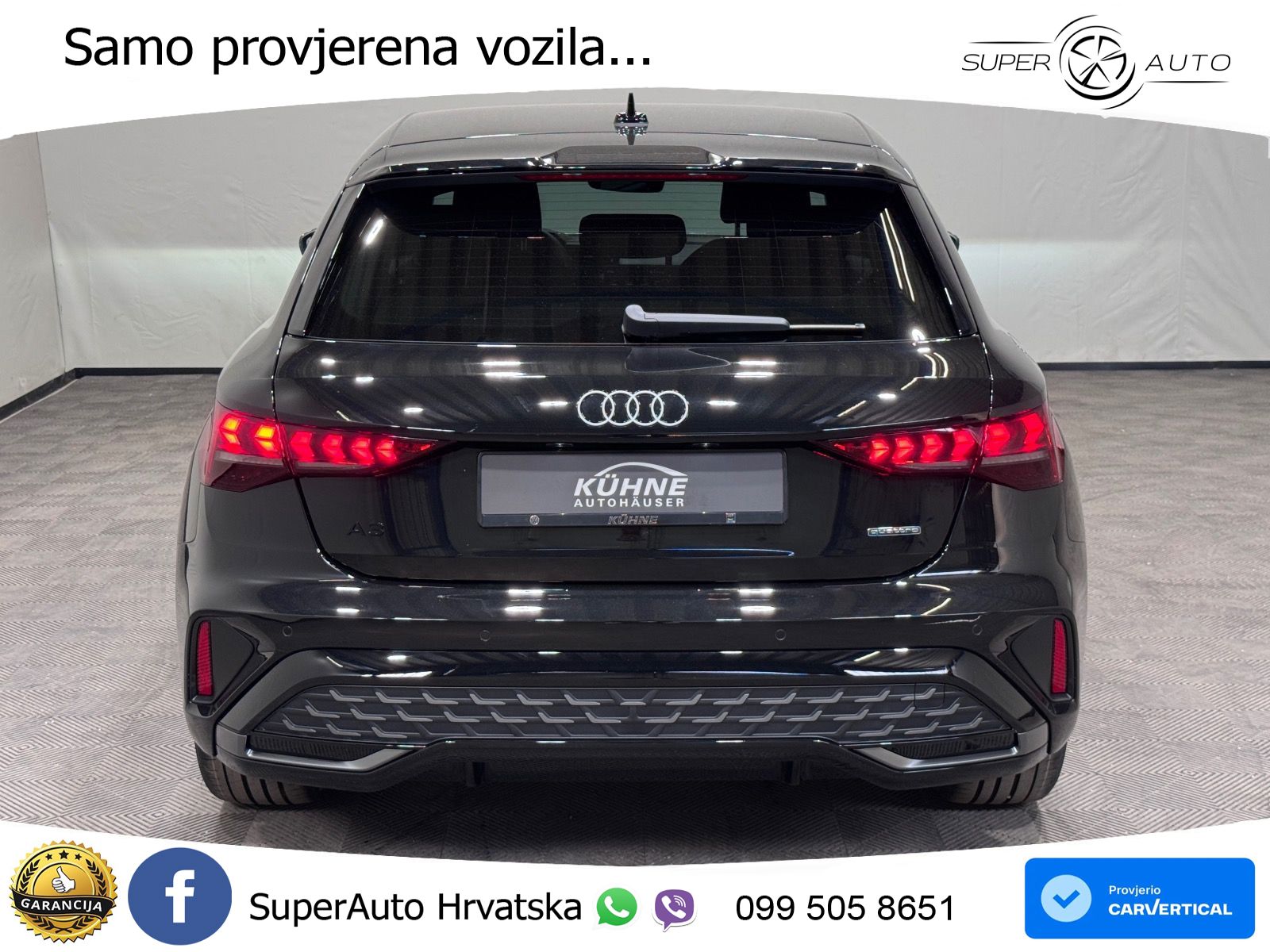 Audi A3 Sportback 40 TFSI (204 KS) quattro S tronic S line