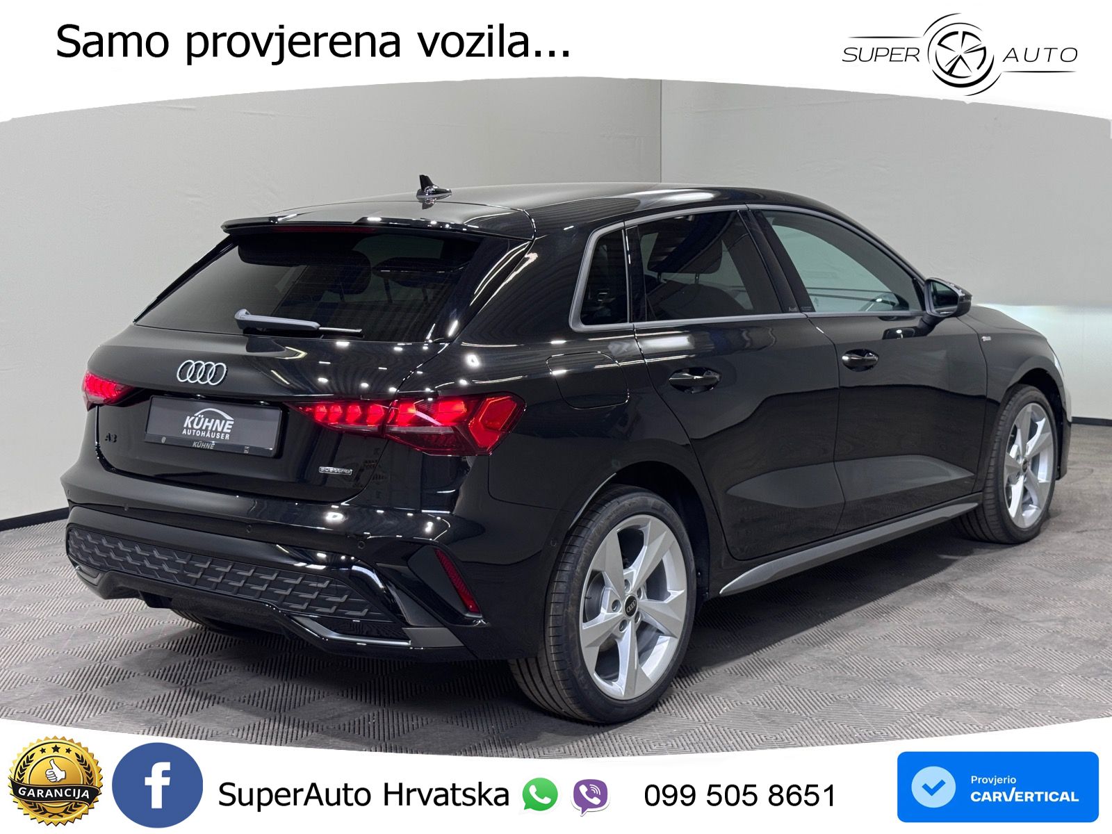 Audi A3 Sportback 40 TFSI (204 KS) quattro S tronic S line