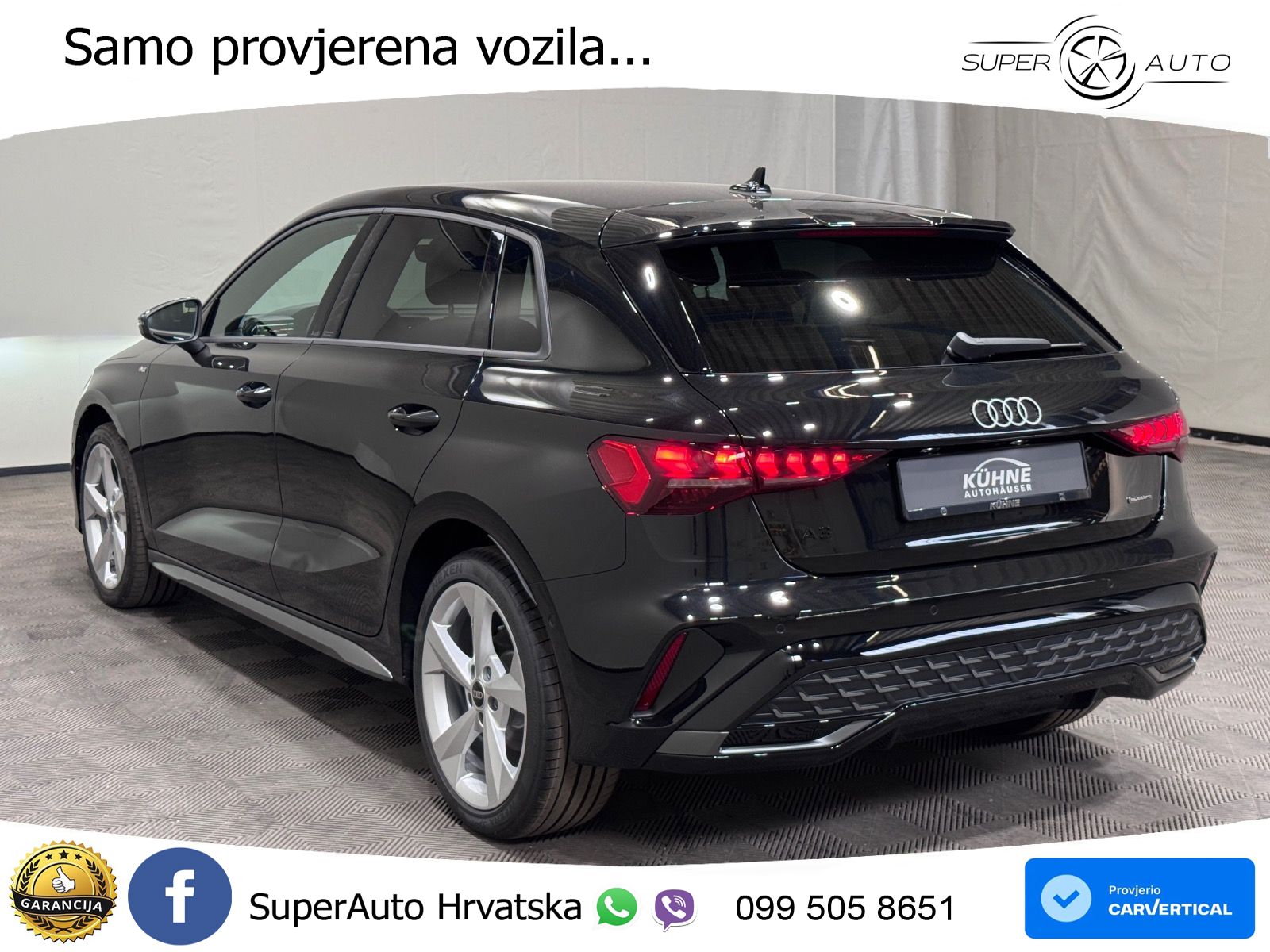 Audi A3 Sportback 40 TFSI (204 KS) quattro S tronic S line
