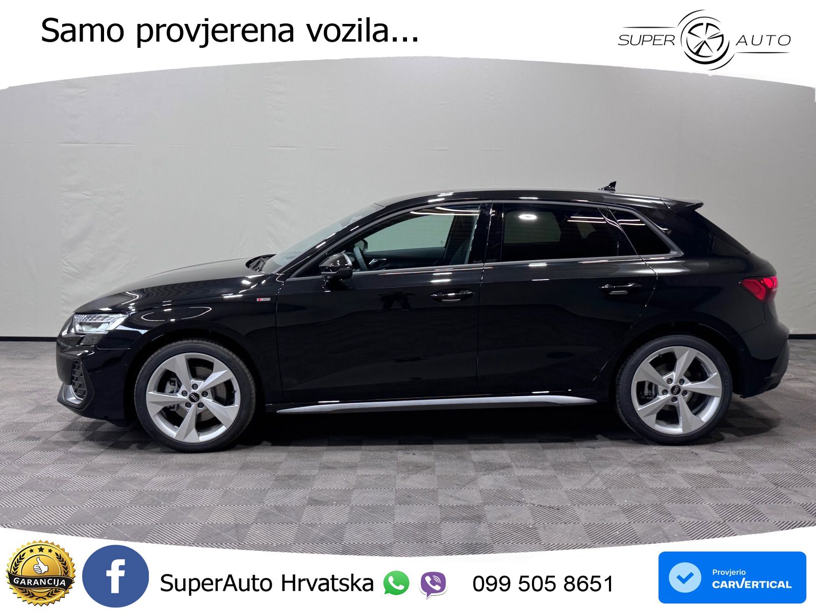 Audi A3 Sportback 40 TFSI (204 KS) quattro S tronic S line