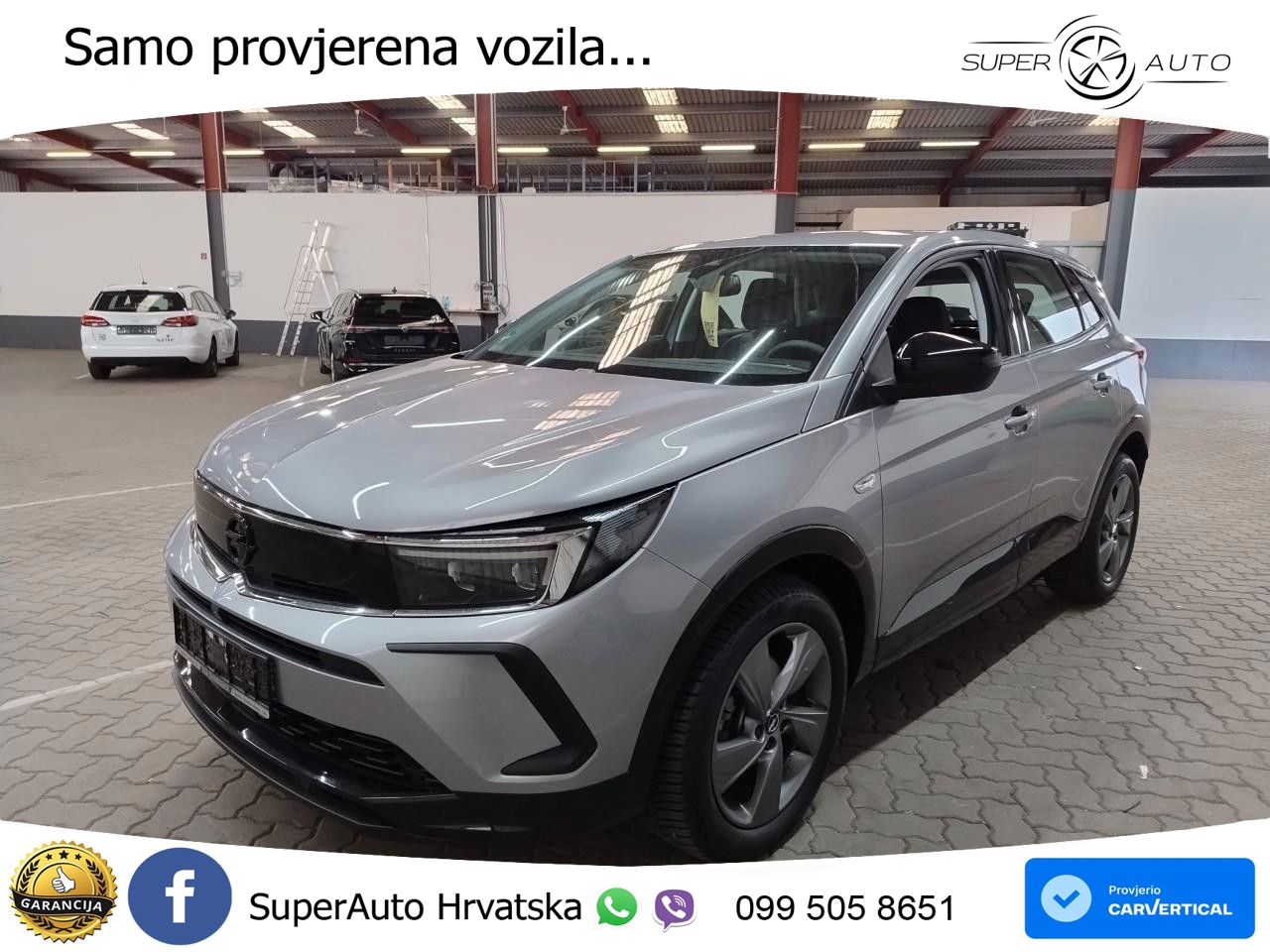 Opel Grandland 1.2i Turbo (130 KS) Automatic GS LED+GR SJED+ACC