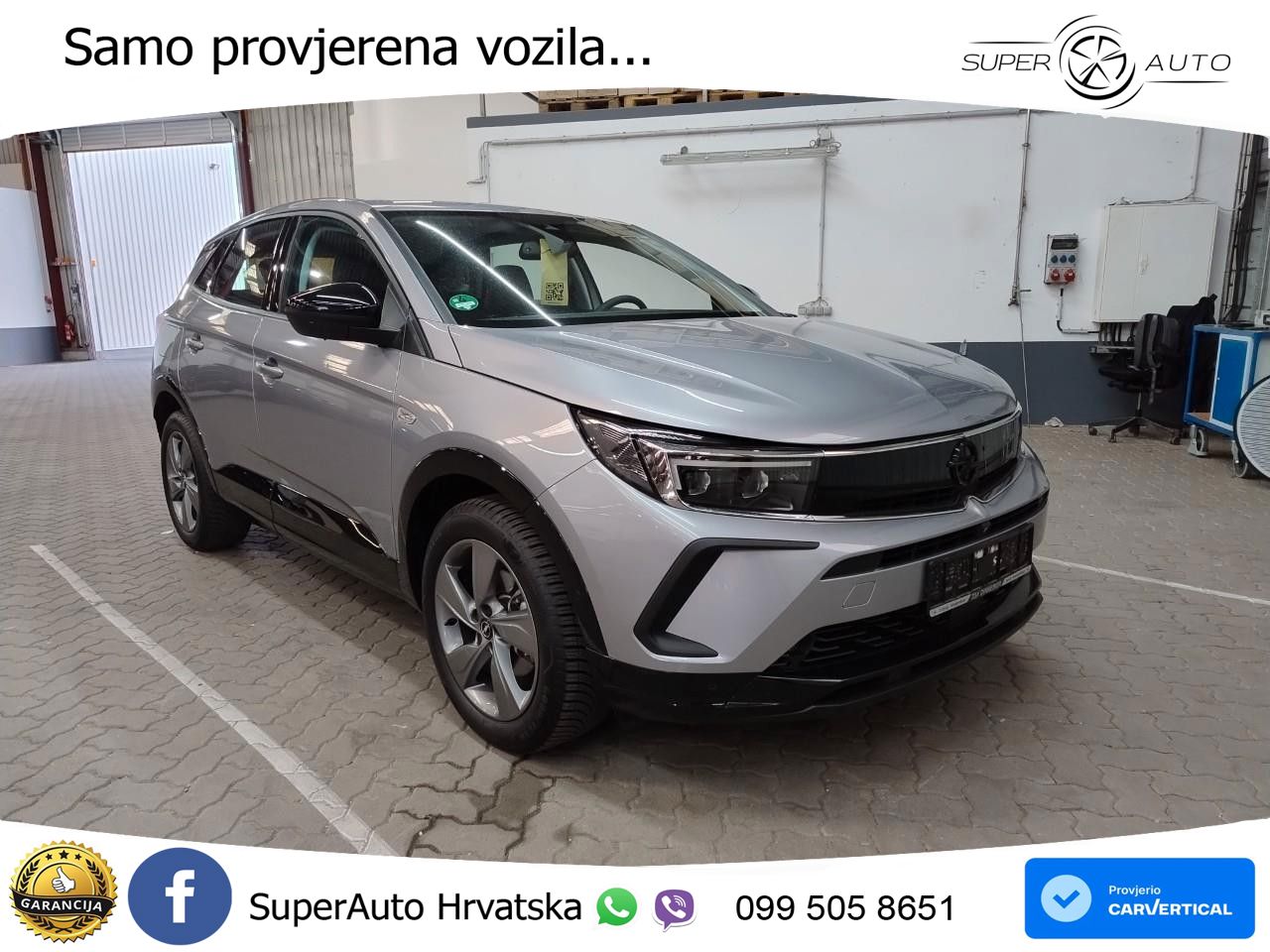 Opel Grandland 1.2i Turbo (130 KS) Automatic GS LED+GR SJED+ACC