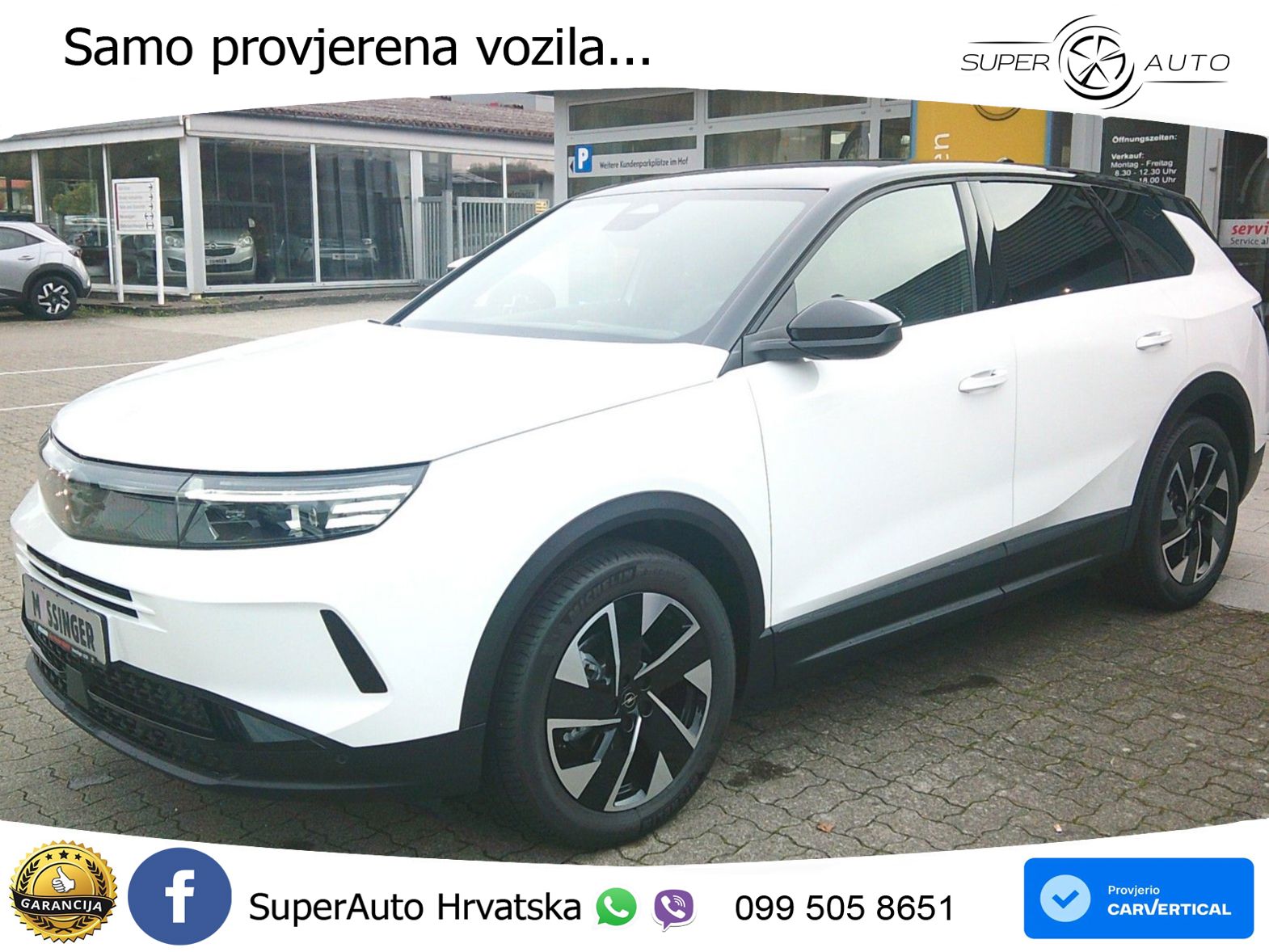 Opel Grandland 1.2 Turbo (145 KS) Hybrid eDCT GS LED+GR SJED+ACC
