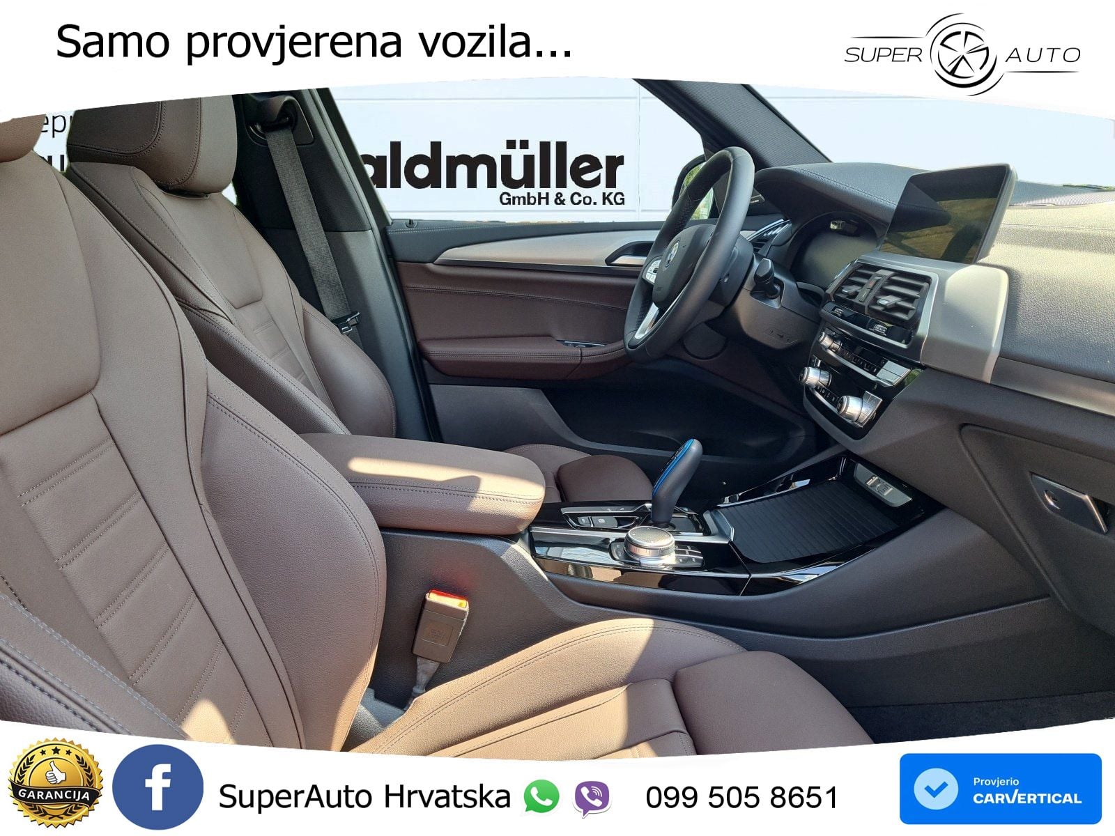 BMW iX3 80 kWh (286 KS) ACC+HEAD+GR SJED+360+PANO