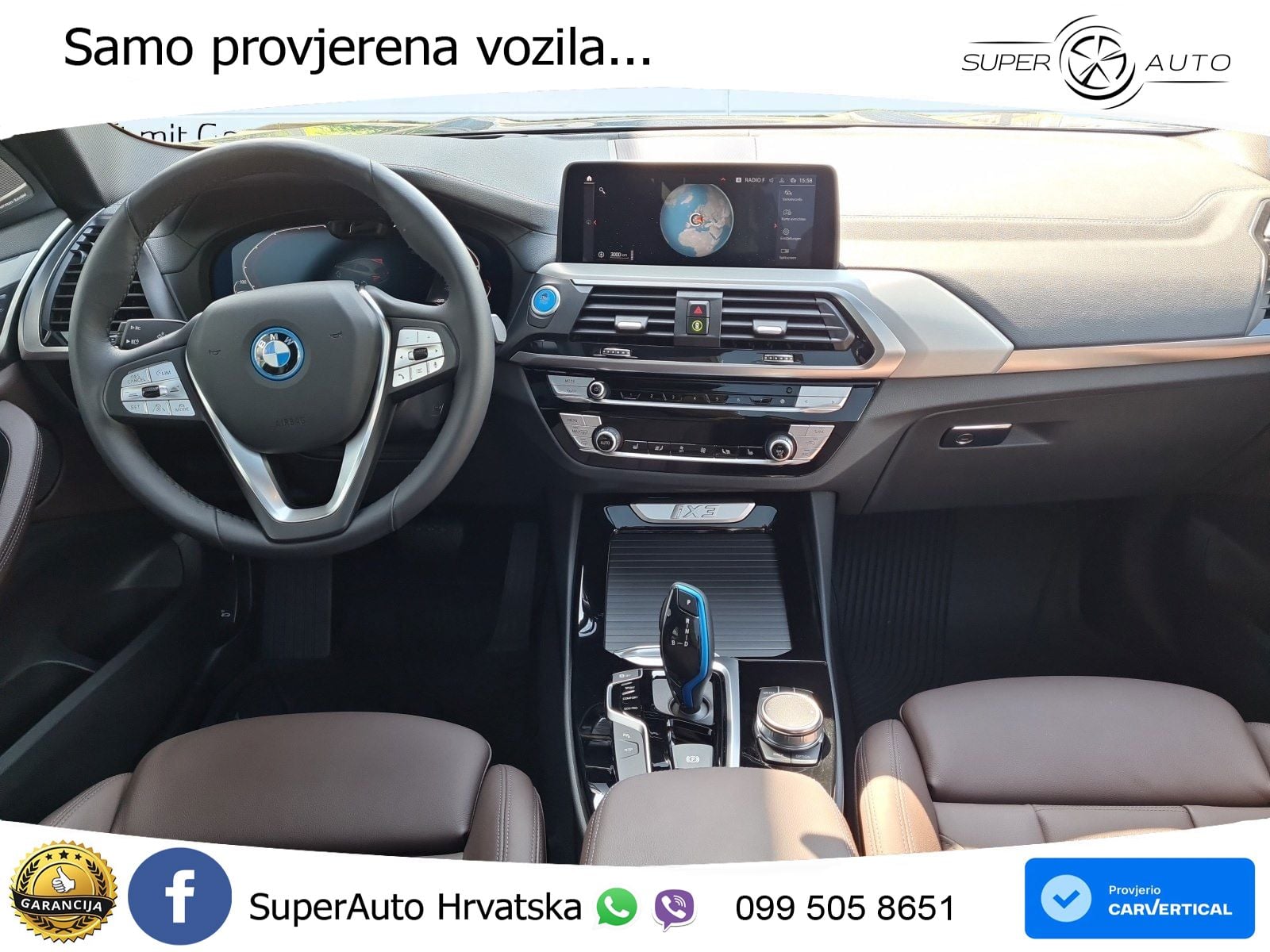 BMW iX3 80 kWh (286 KS) ACC+HEAD+GR SJED+360+PANO