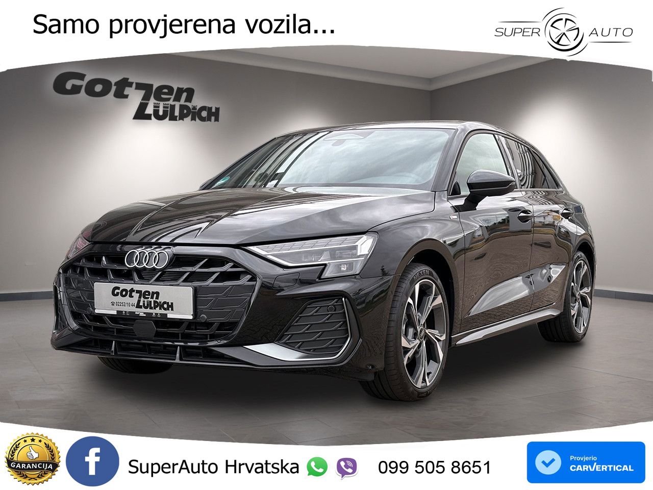 Audi A3 35 TFSI (150 KS) S tronic S line LED+GR SJED+ACC