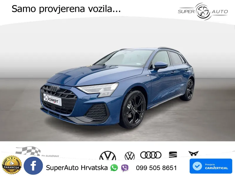 Audi A3 35 TFSI (150 KS) S tronic S line LED+GR SJED+ACC