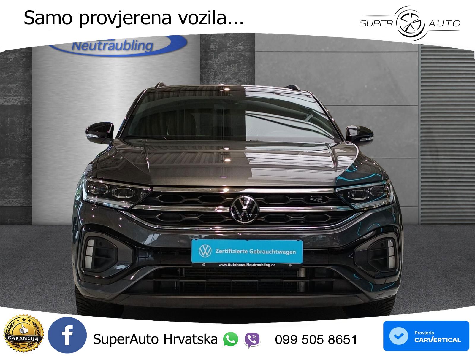 Volkswagen T-Roc 1.5 TSI (150 KS) DSG R-Line LED+GR SJED+ACC