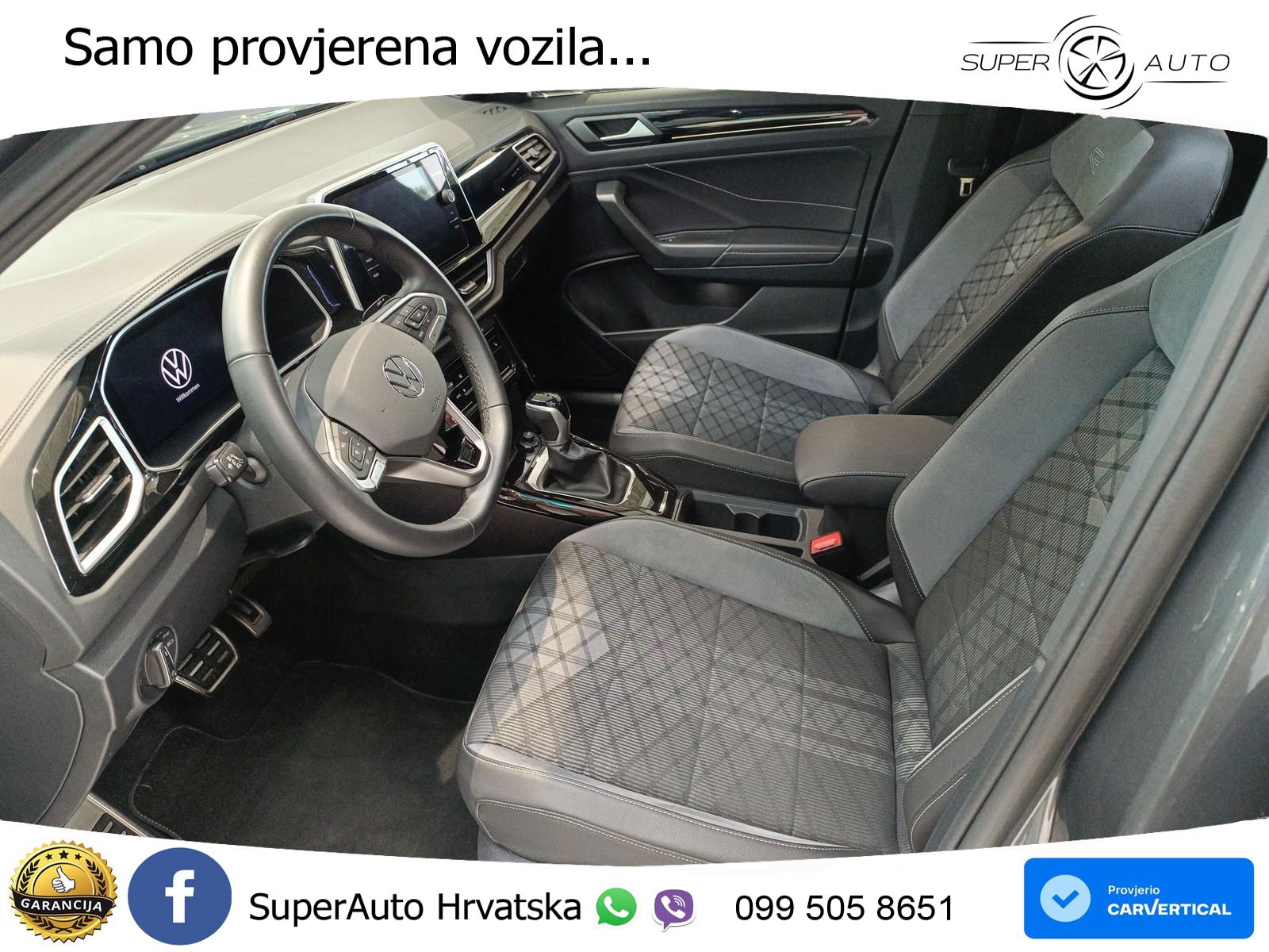 Volkswagen T-Roc 1.5 TSI (150 KS) DSG R-Line LED+GR SJED+ACC