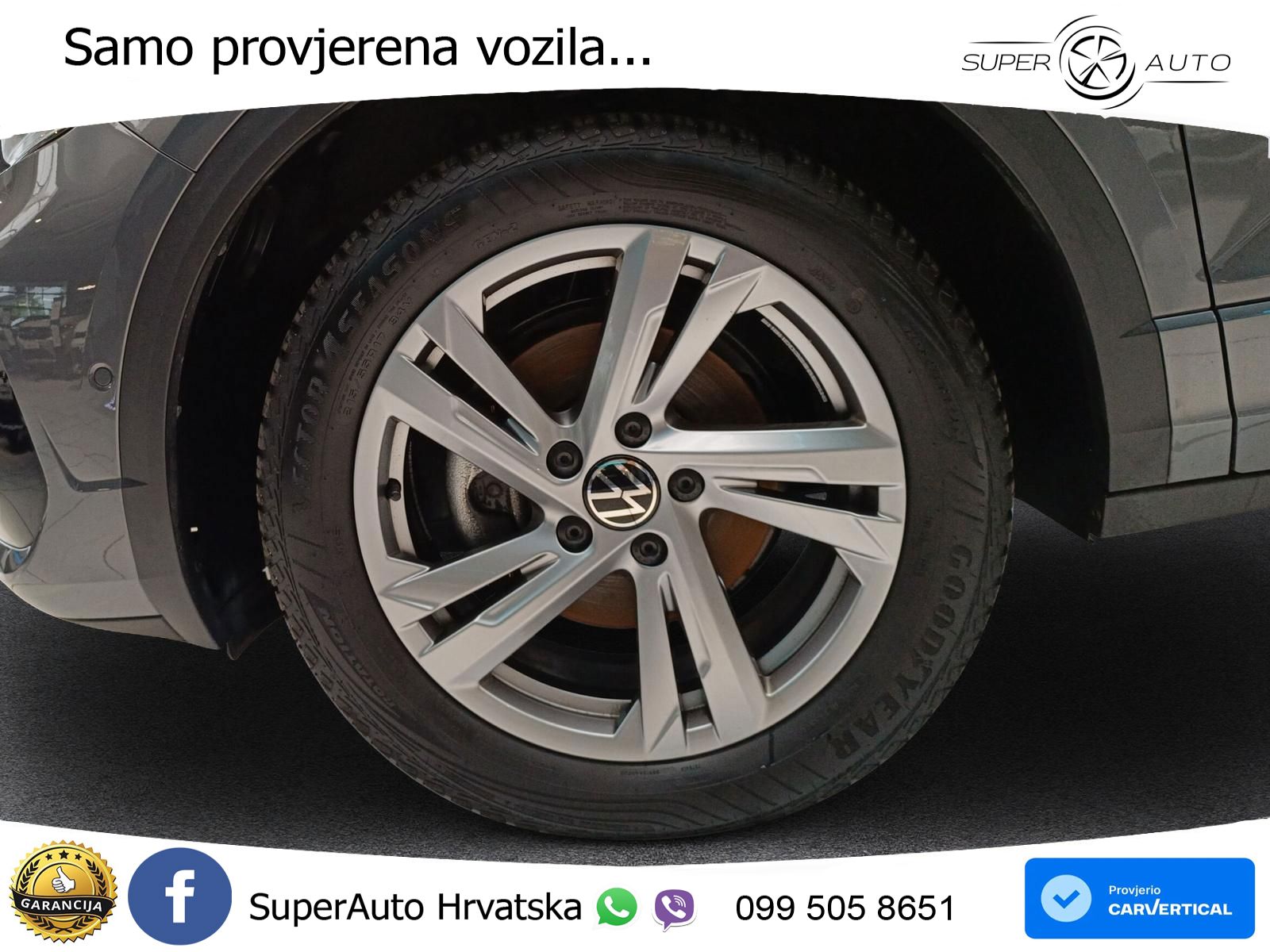 Volkswagen T-Roc 1.5 TSI (150 KS) DSG R-Line LED+GR SJED+ACC