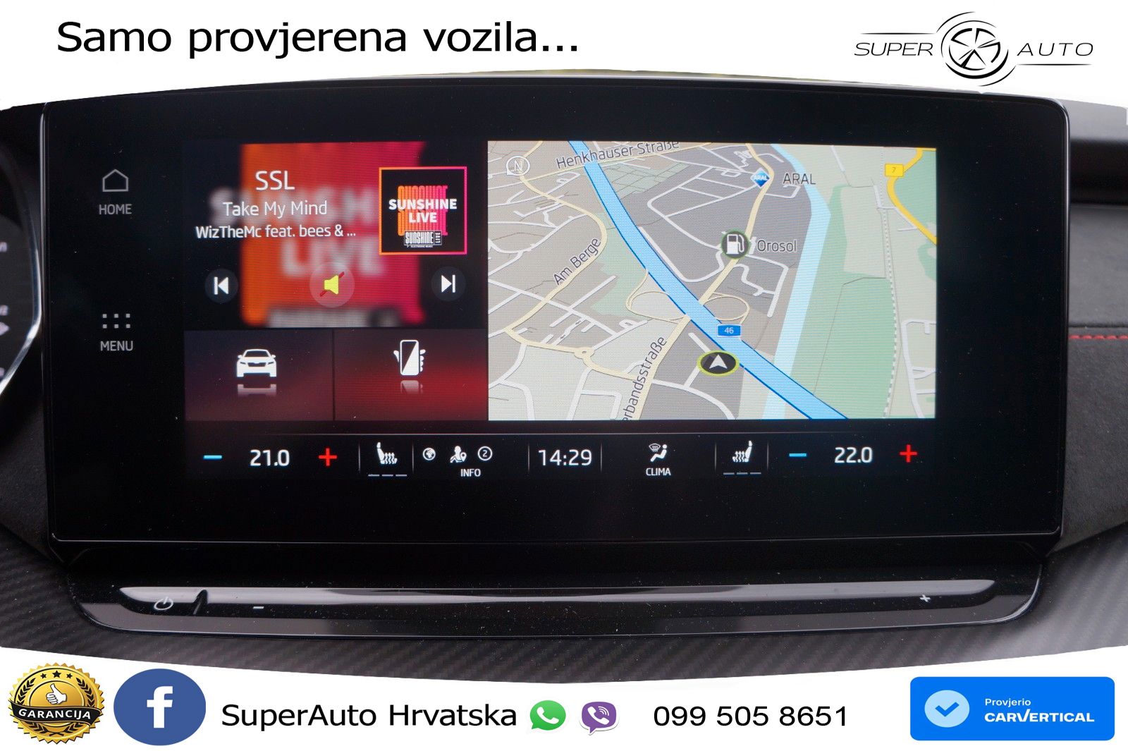 Škoda Octavia Combi RS 2.0 TSI (245 KS) DSG LED+GR SJED+ACC