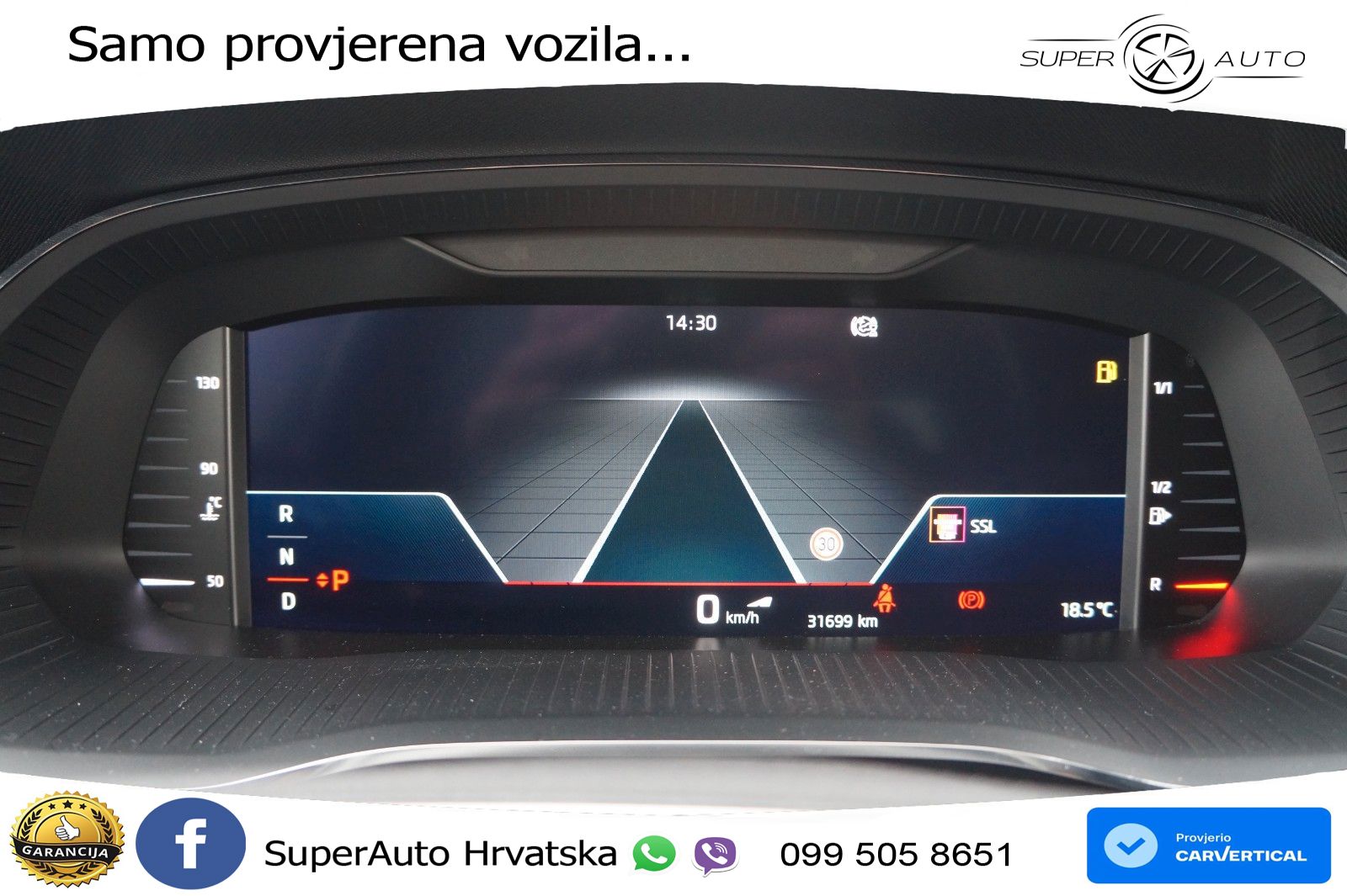Škoda Octavia Combi RS 2.0 TSI (245 KS) DSG LED+GR SJED+ACC
