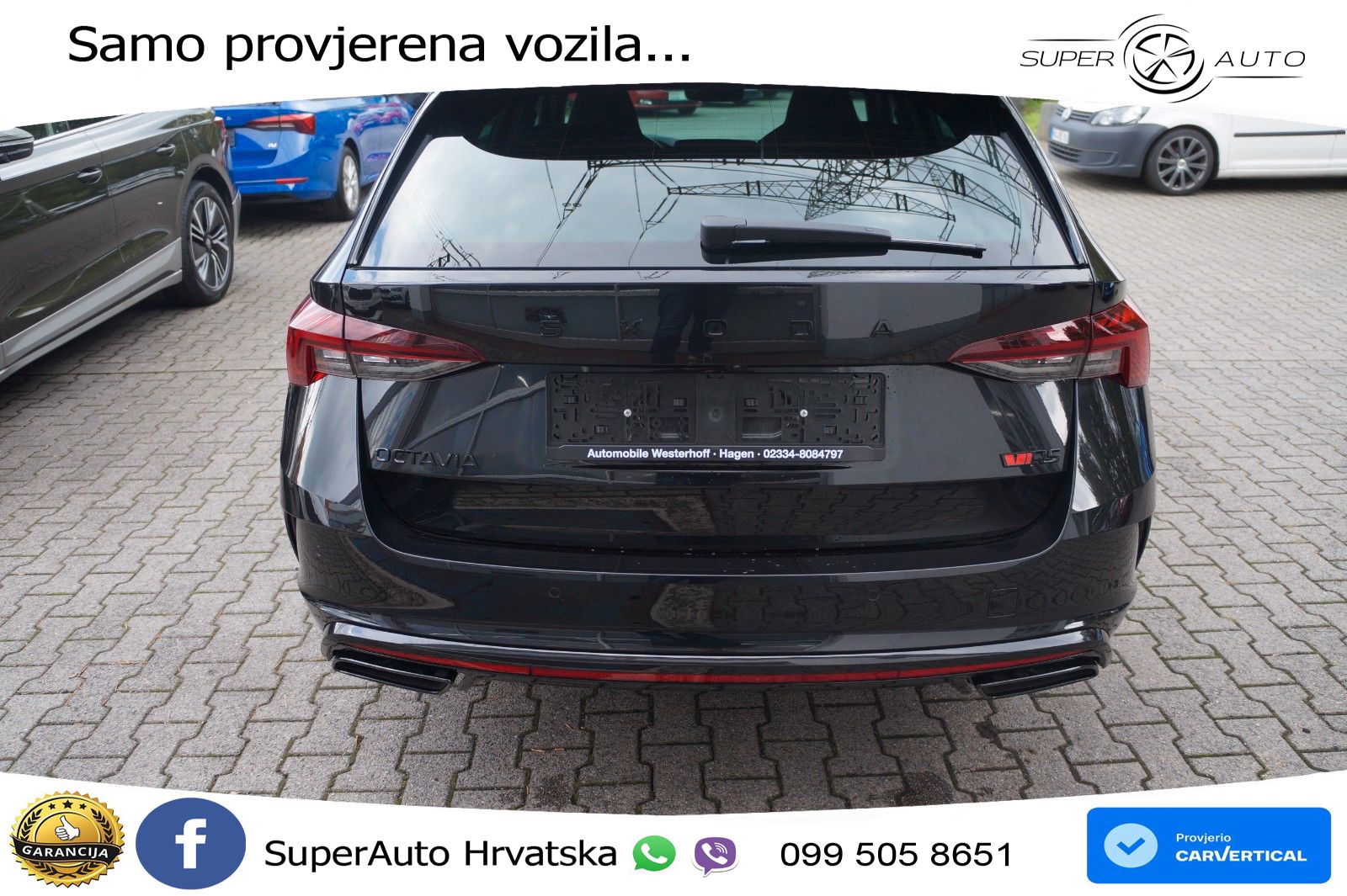 Škoda Octavia Combi RS 2.0 TSI (245 KS) DSG LED+GR SJED+ACC