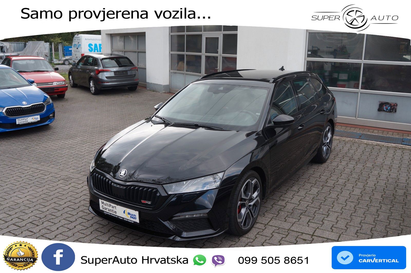 Škoda Octavia Combi RS 2.0 TSI (245 KS) DSG LED+GR SJED+ACC