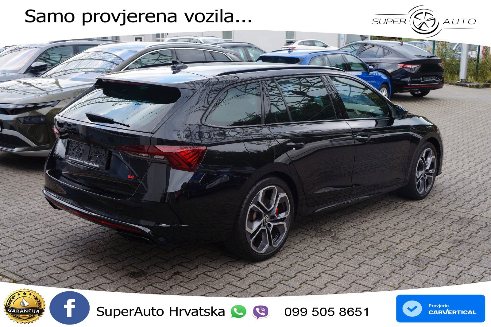 Škoda Octavia Combi RS 2.0 TSI (245 KS) DSG LED+GR SJED+ACC